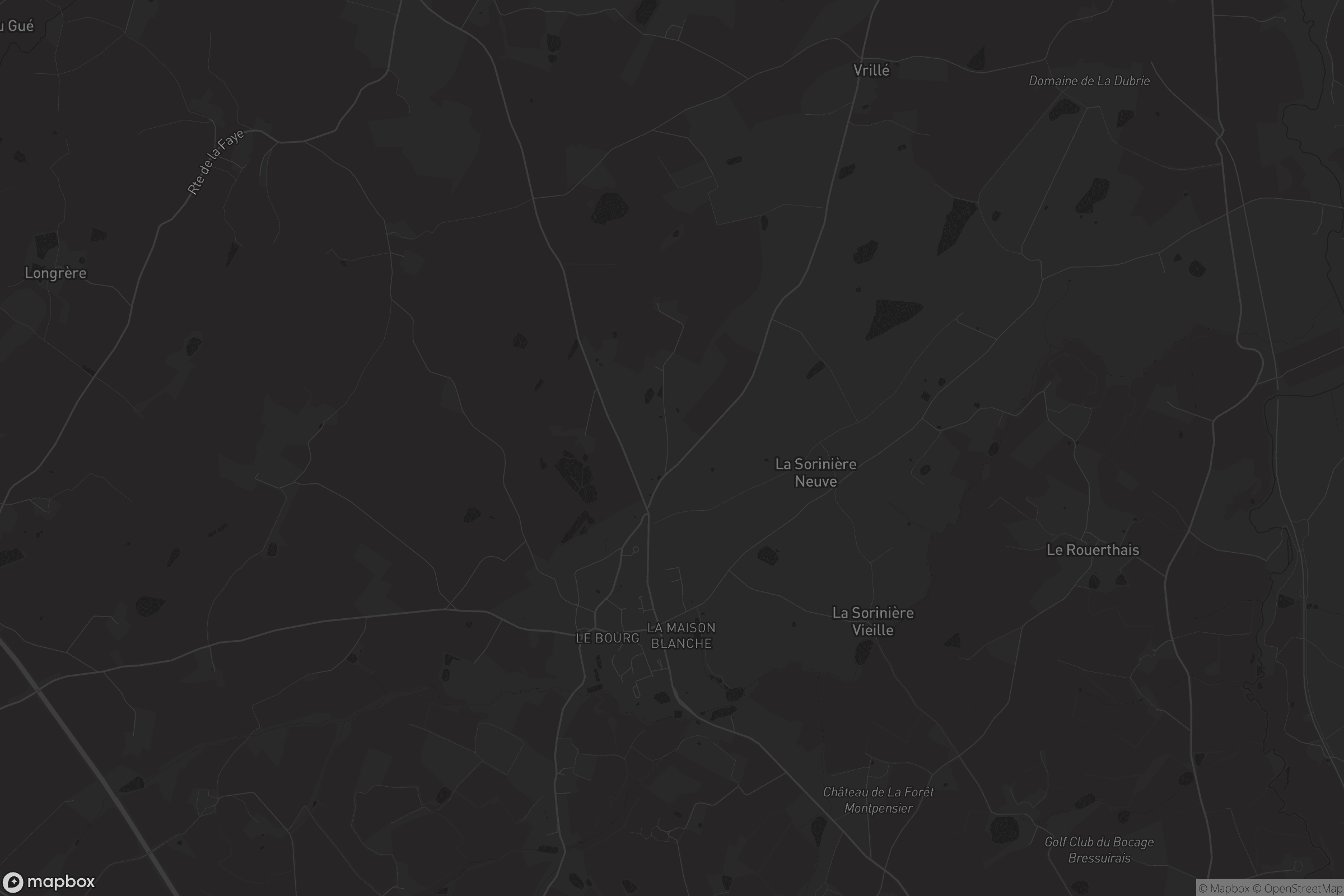 Carte de Beaulieu-sous-Bressuire