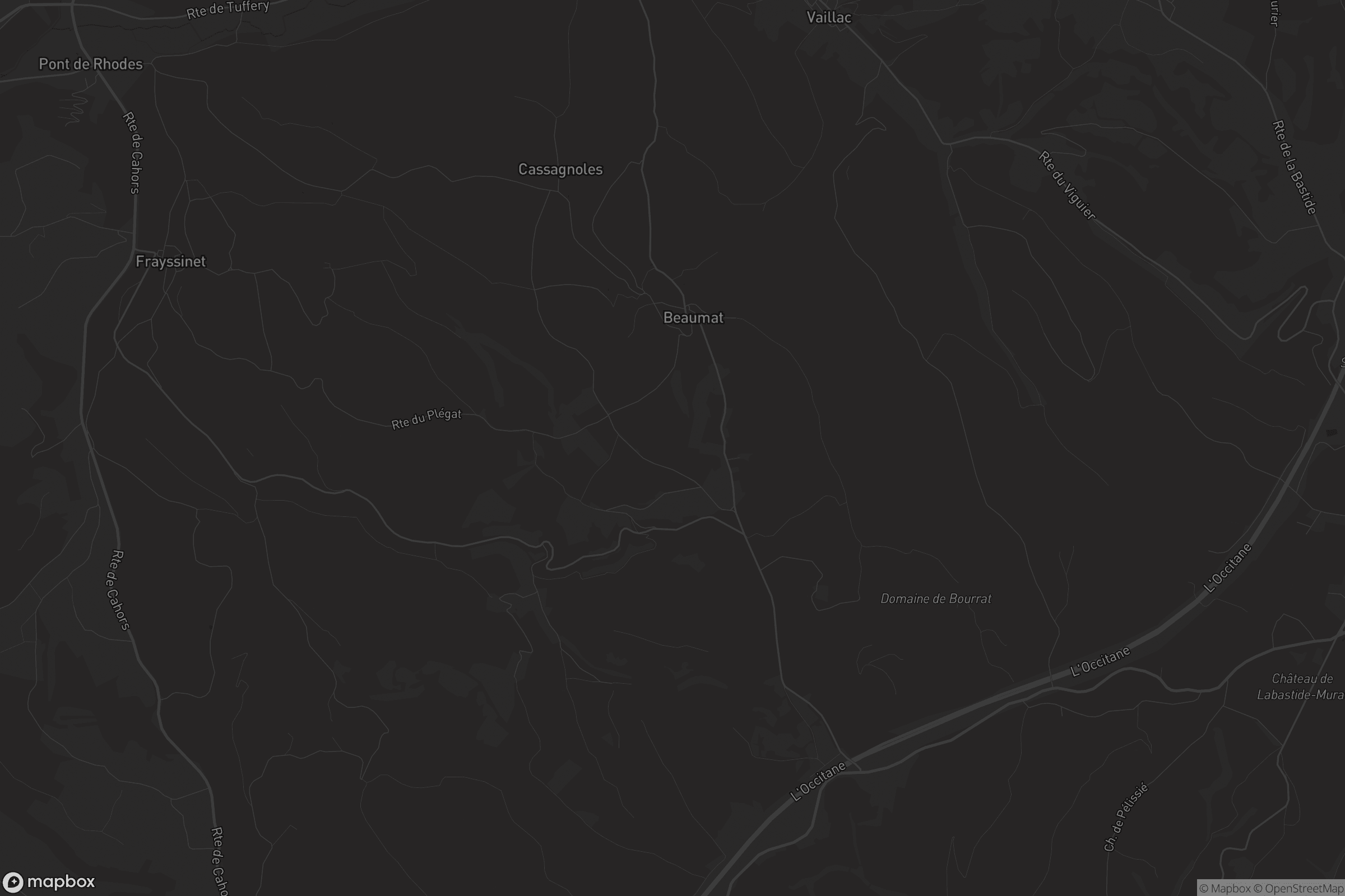 Carte de Beaumat