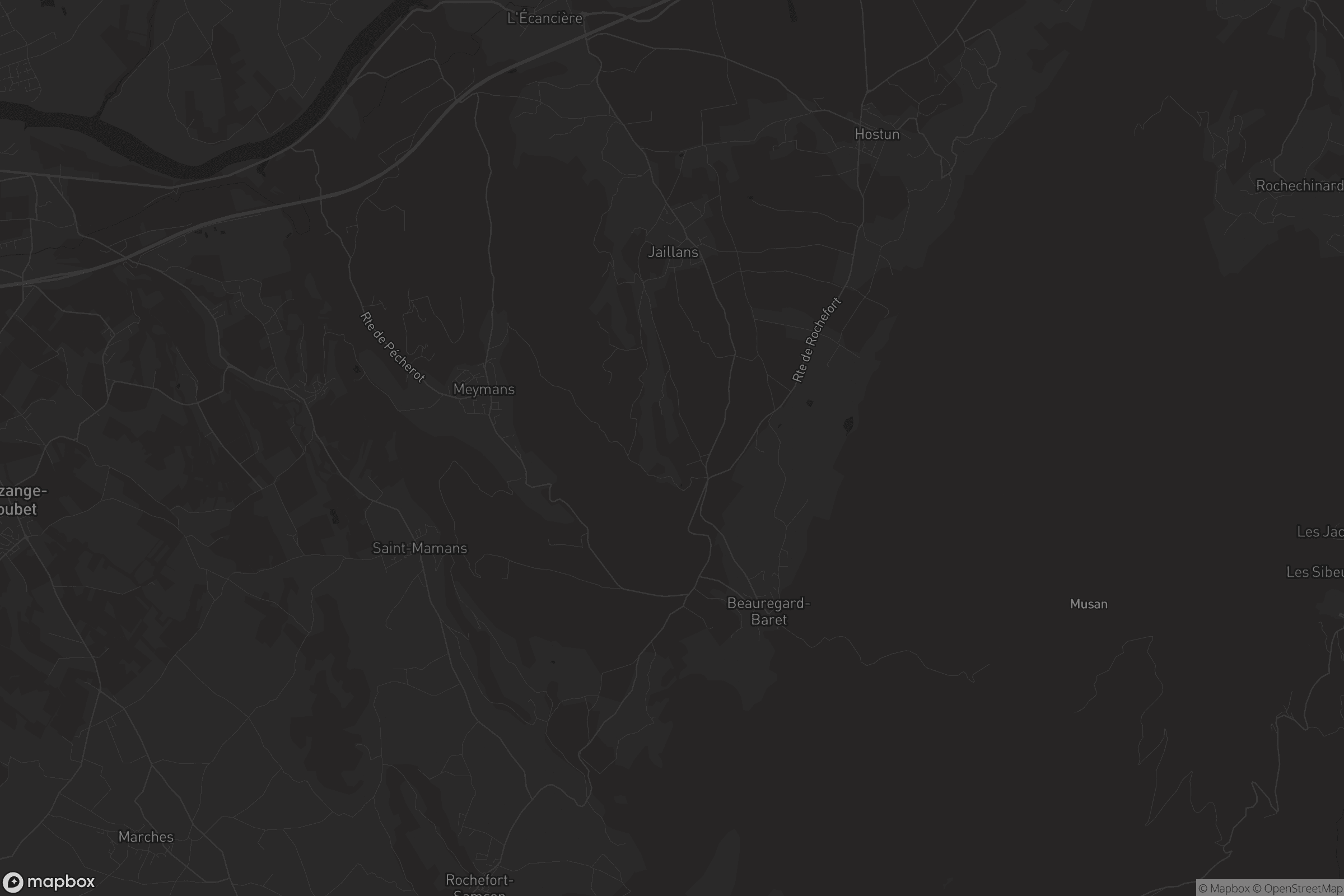 Carte de Beauregard-Baret