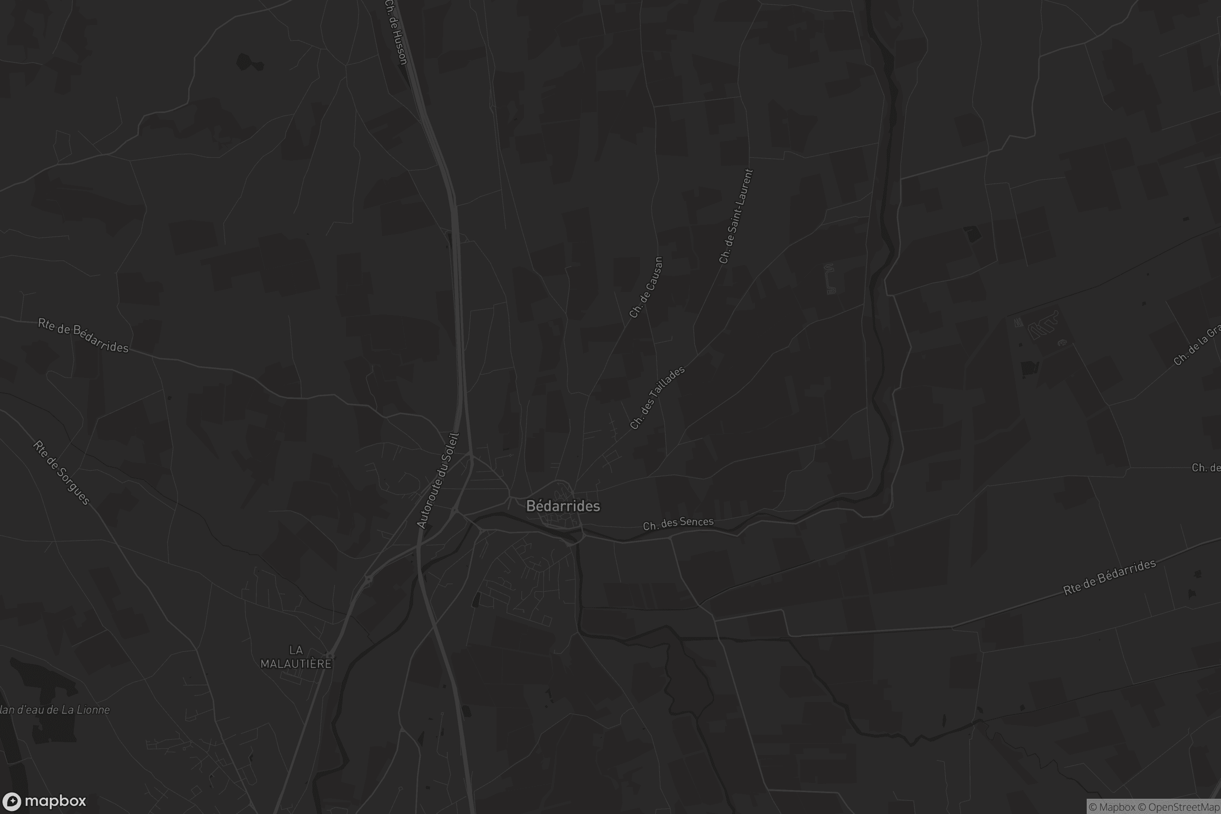 Carte de Bédarrides