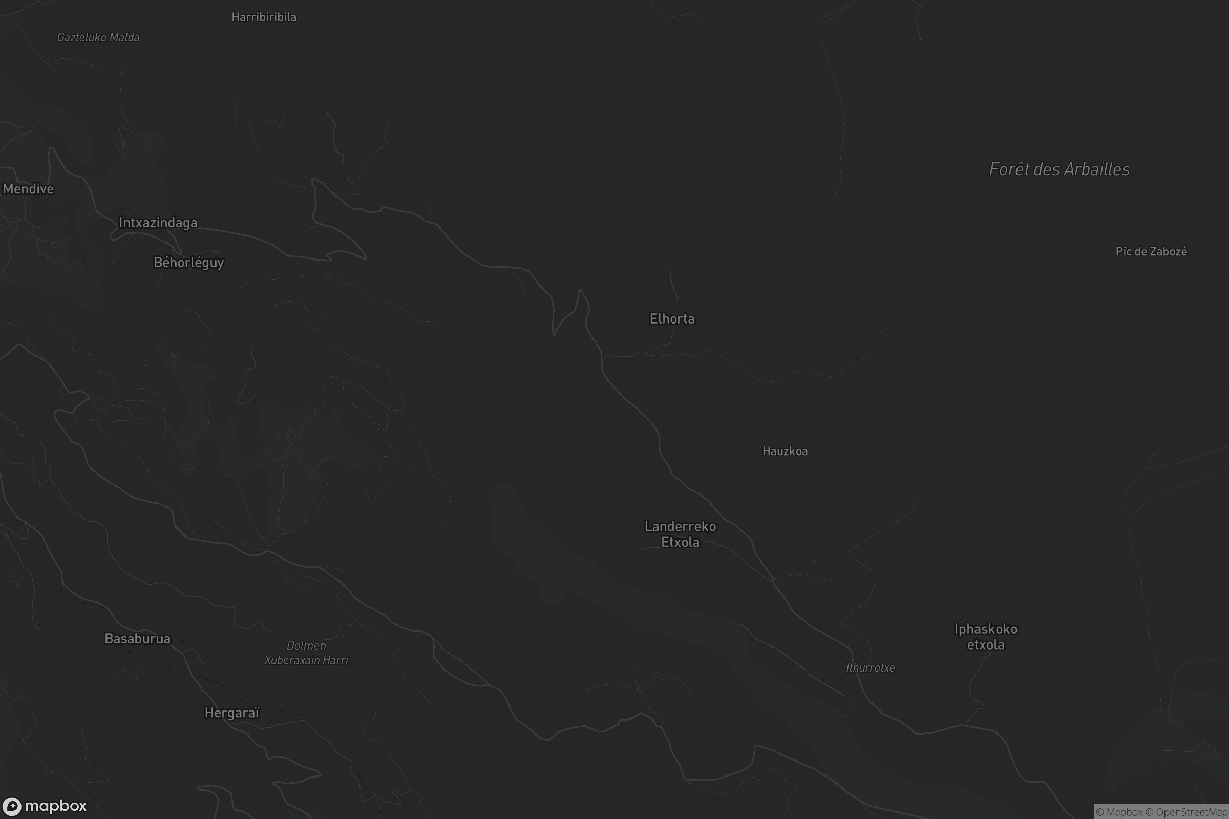 Carte de Béhorléguy