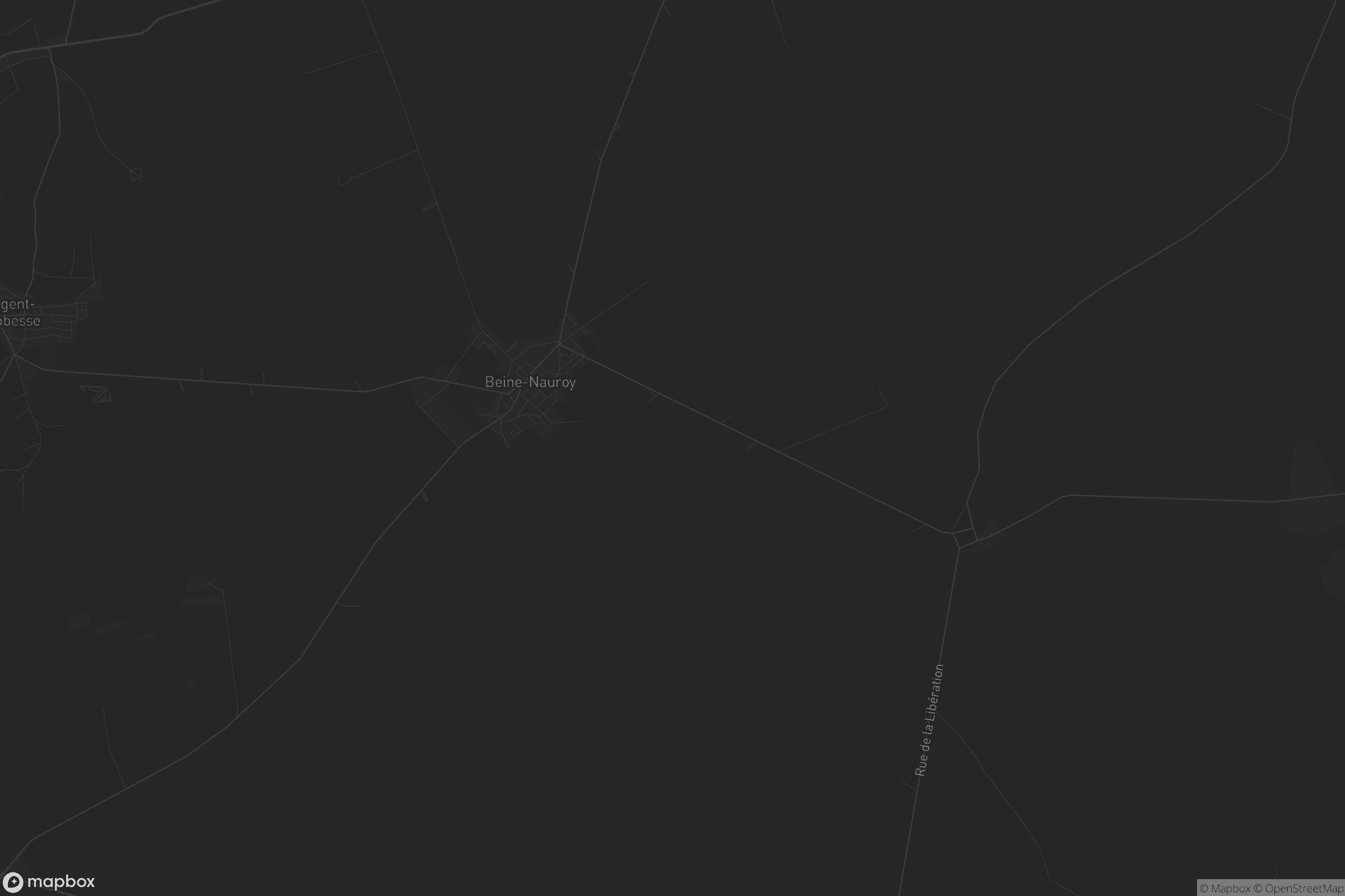 Carte de Beine-Nauroy