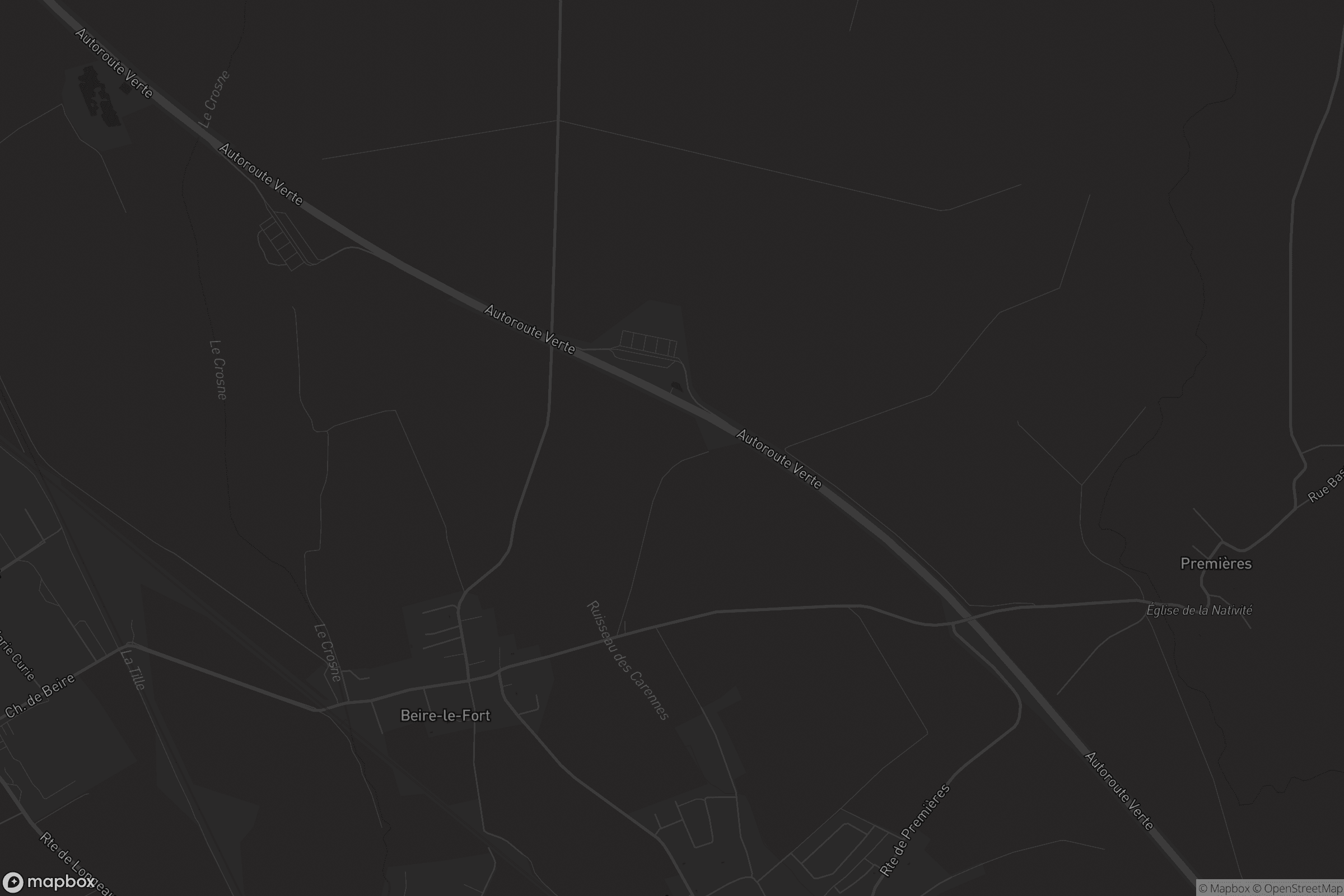 Carte de Beire-le-Fort