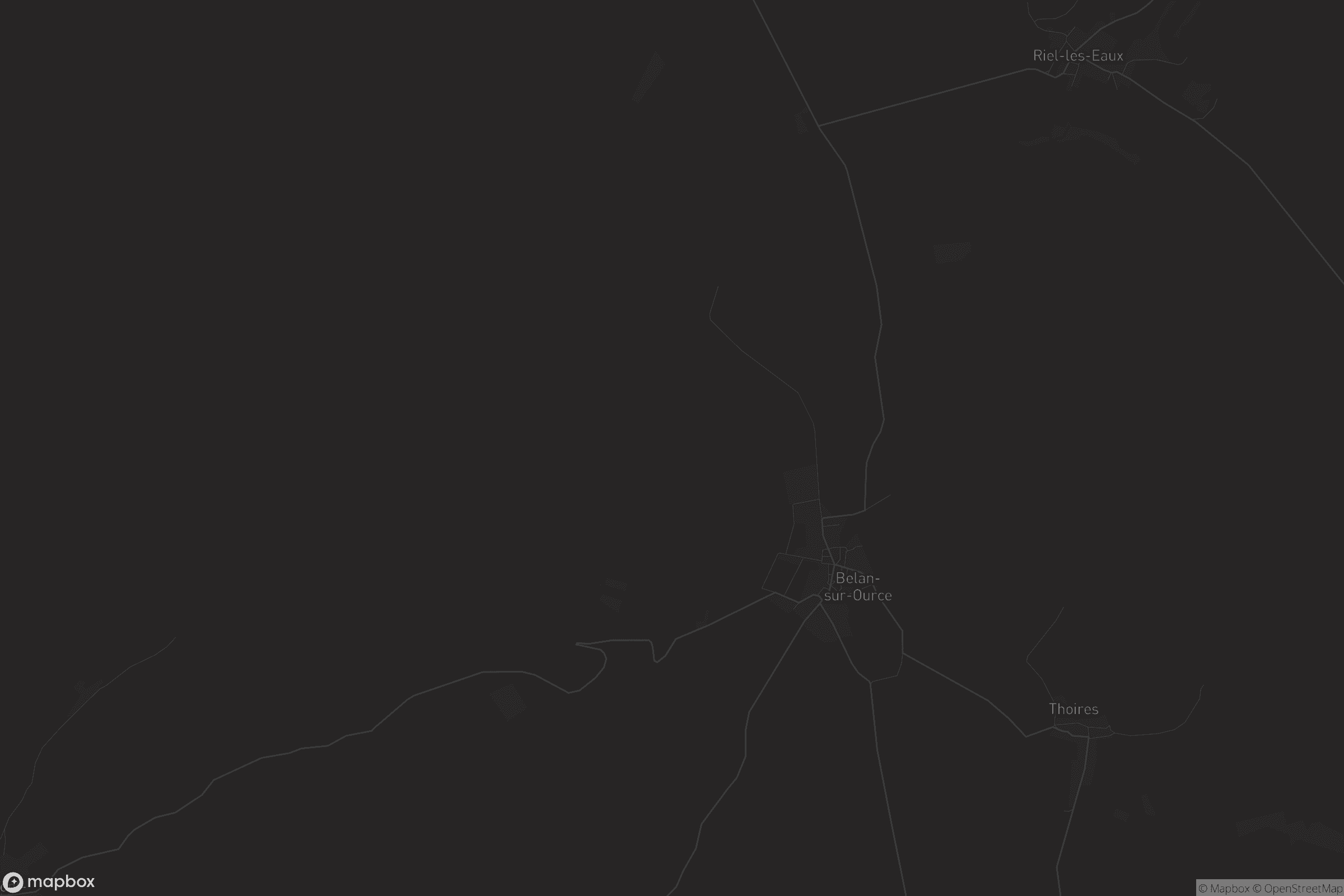 Carte de Belan-sur-Ource