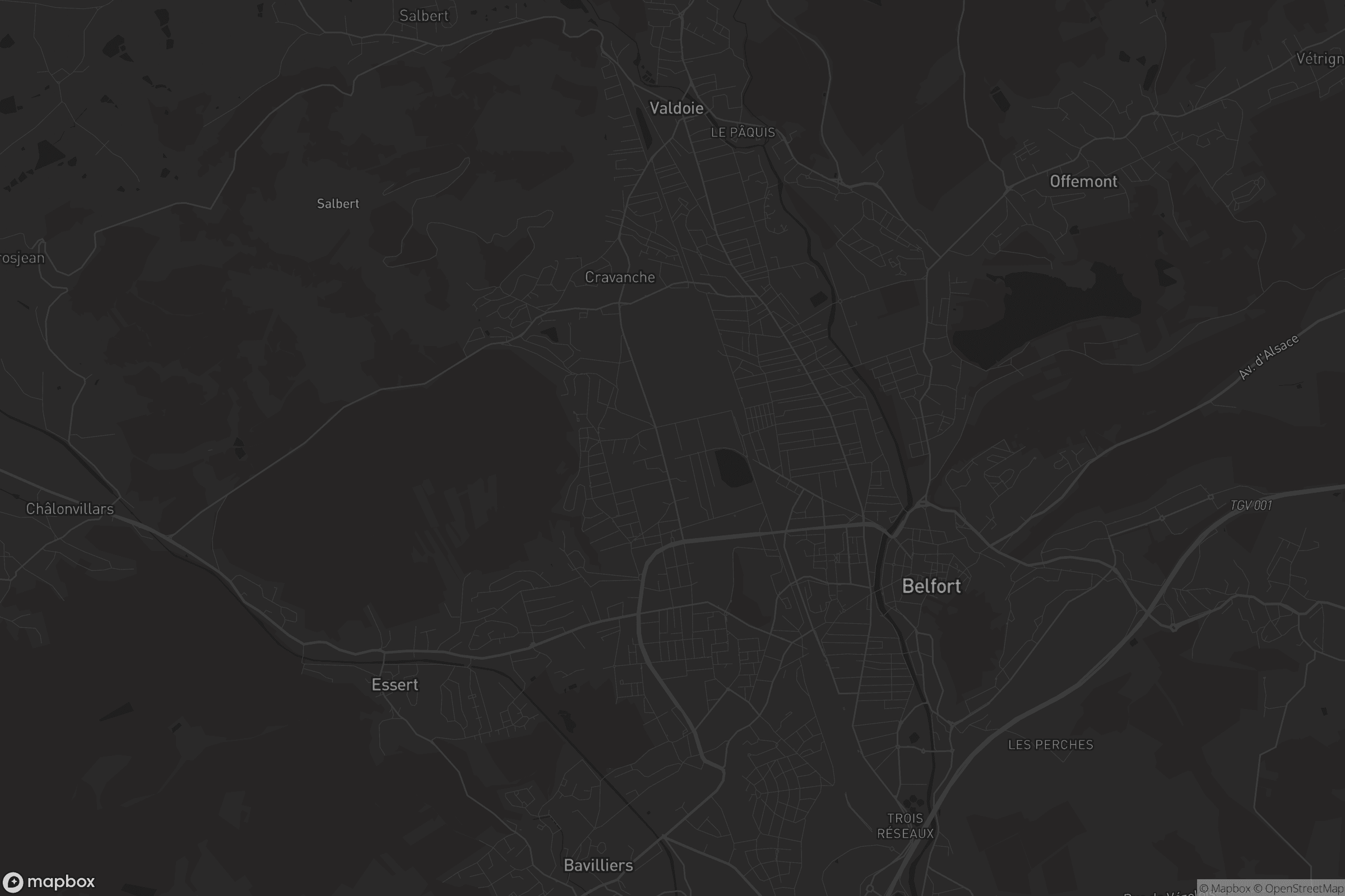 Carte de Belfort