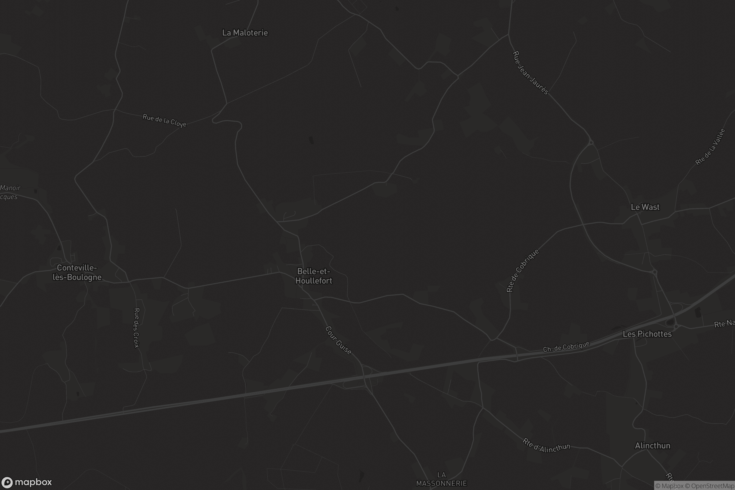 Carte de Belle-et-Houllefort