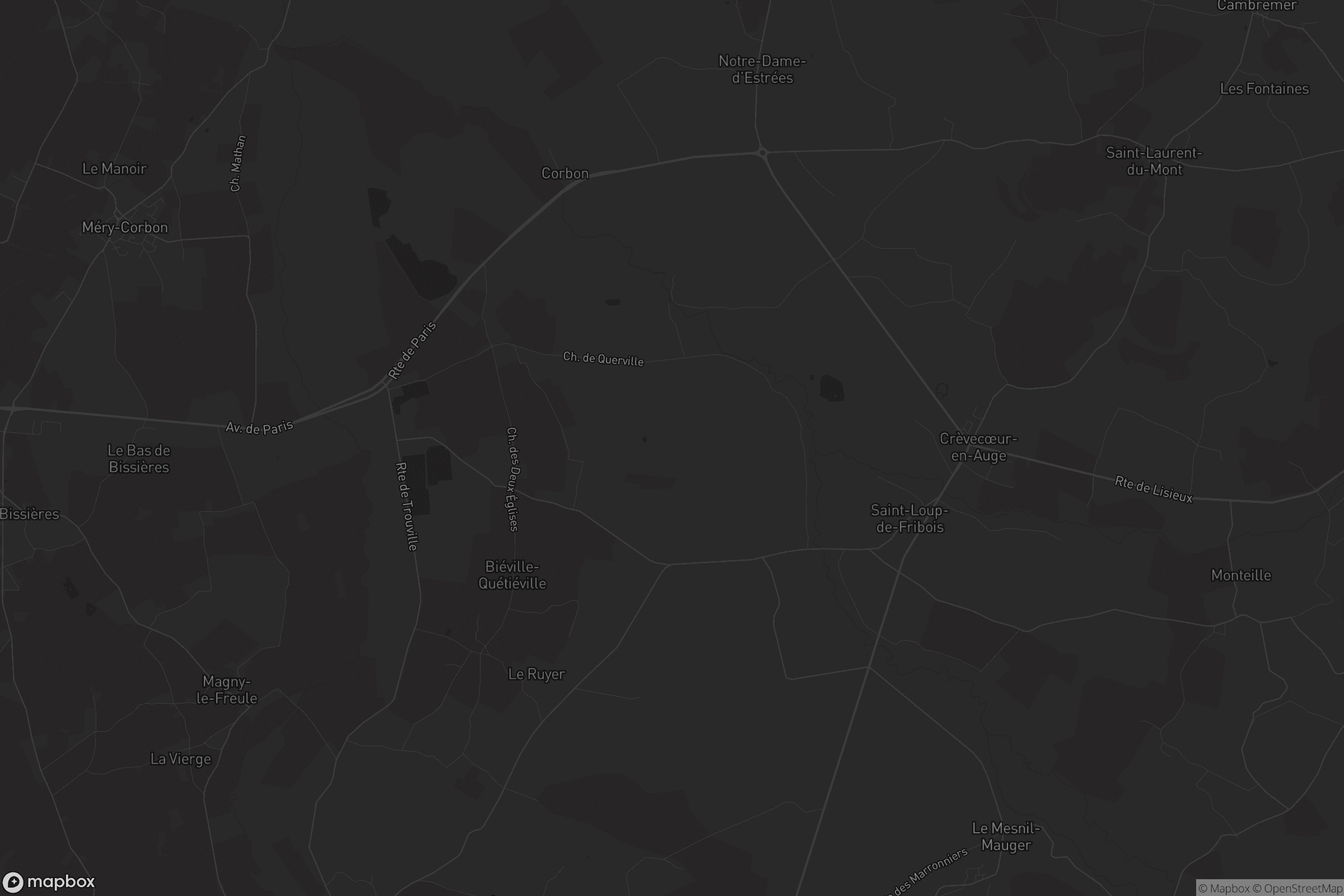 Carte de Belle Vie en Auge