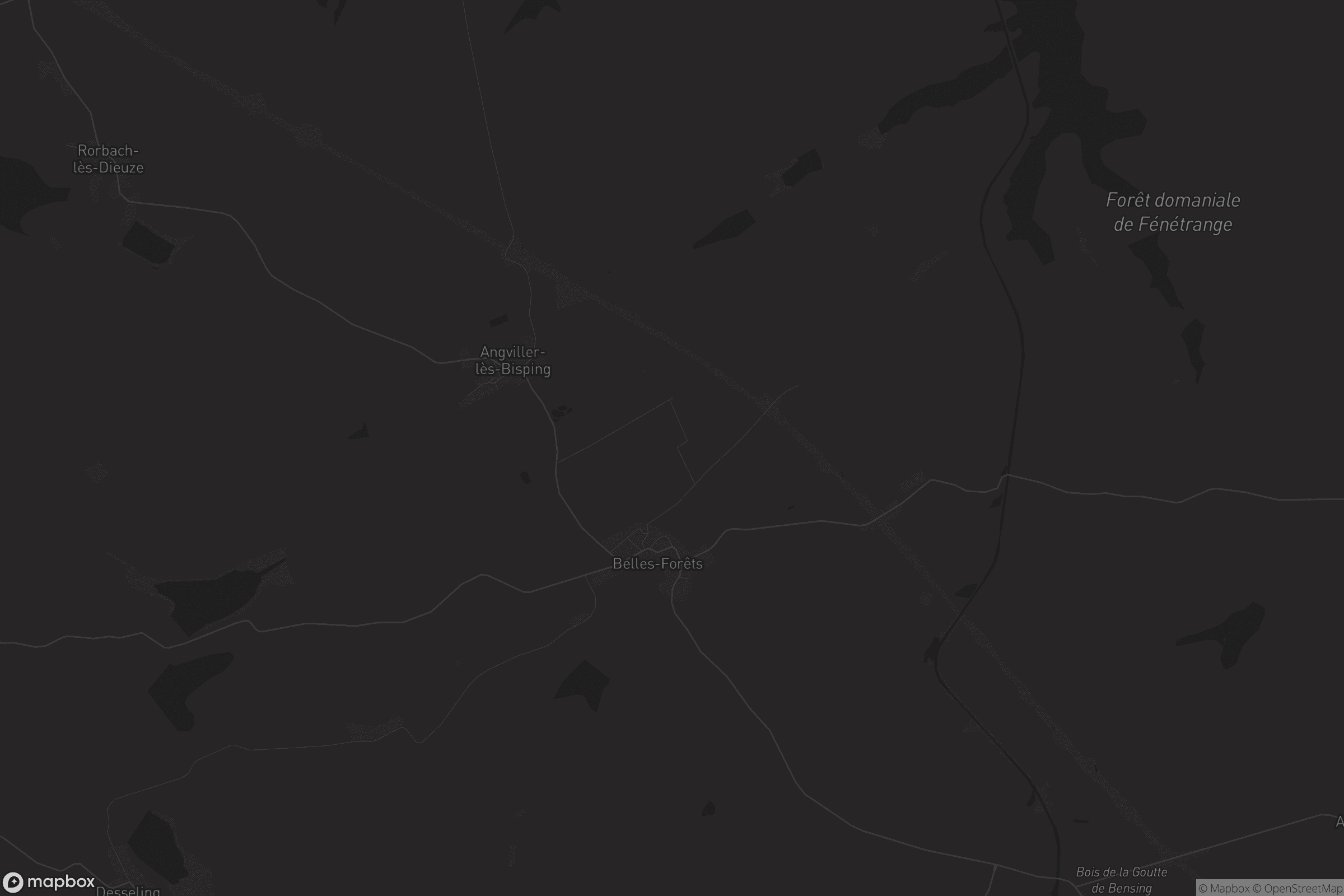 Carte de Belles-Forêts