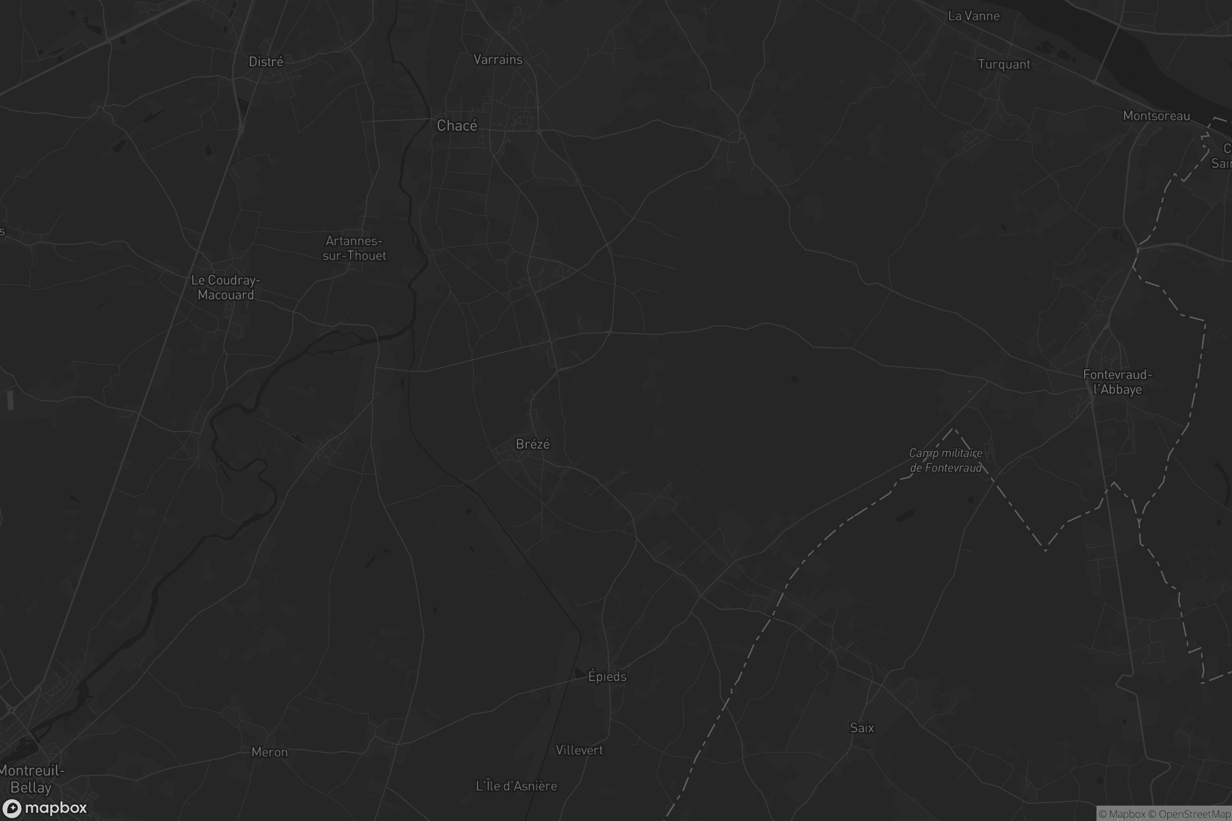 Carte de Bellevigne-les-Châteaux