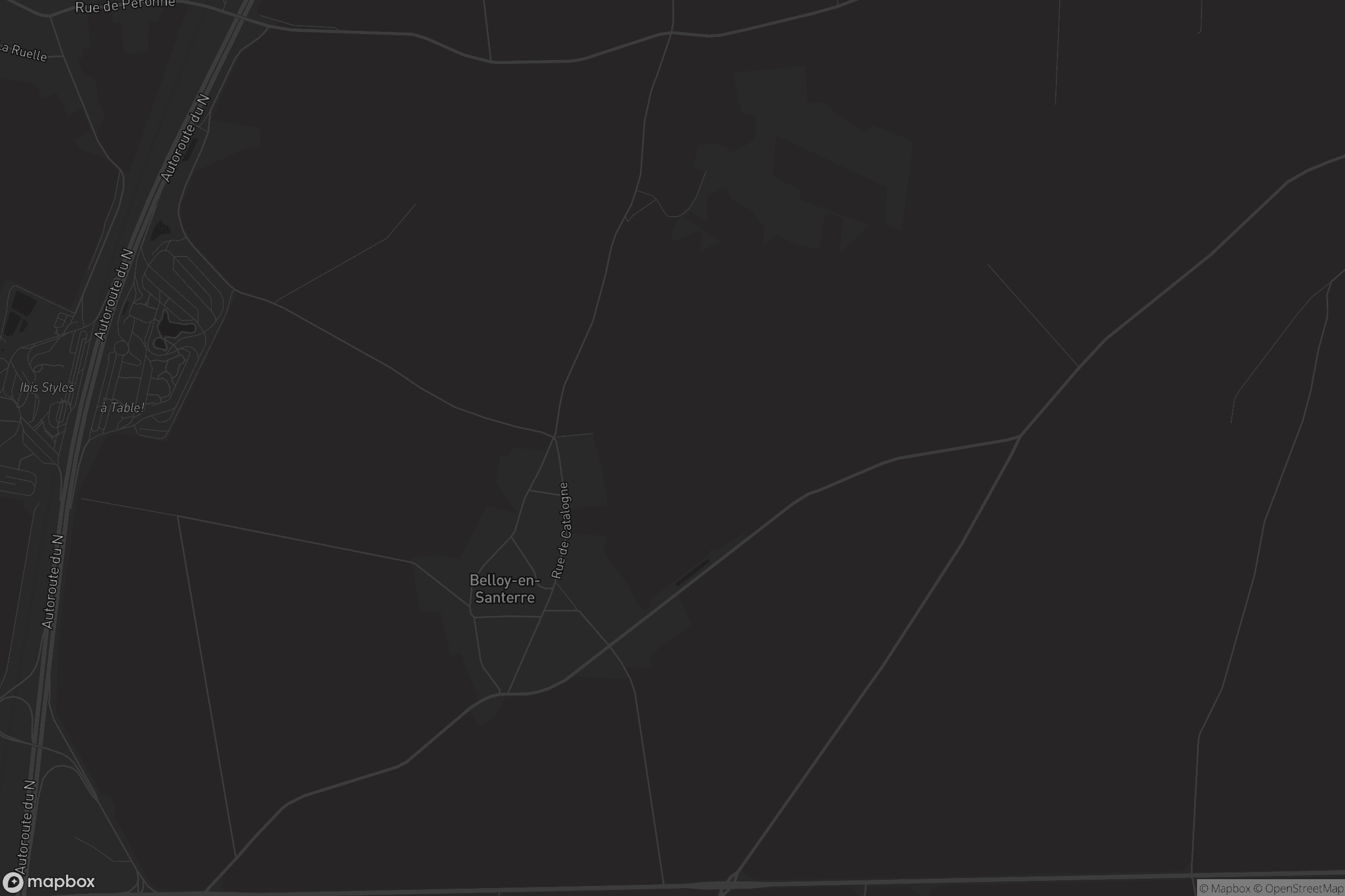 Carte de Belloy-en-Santerre