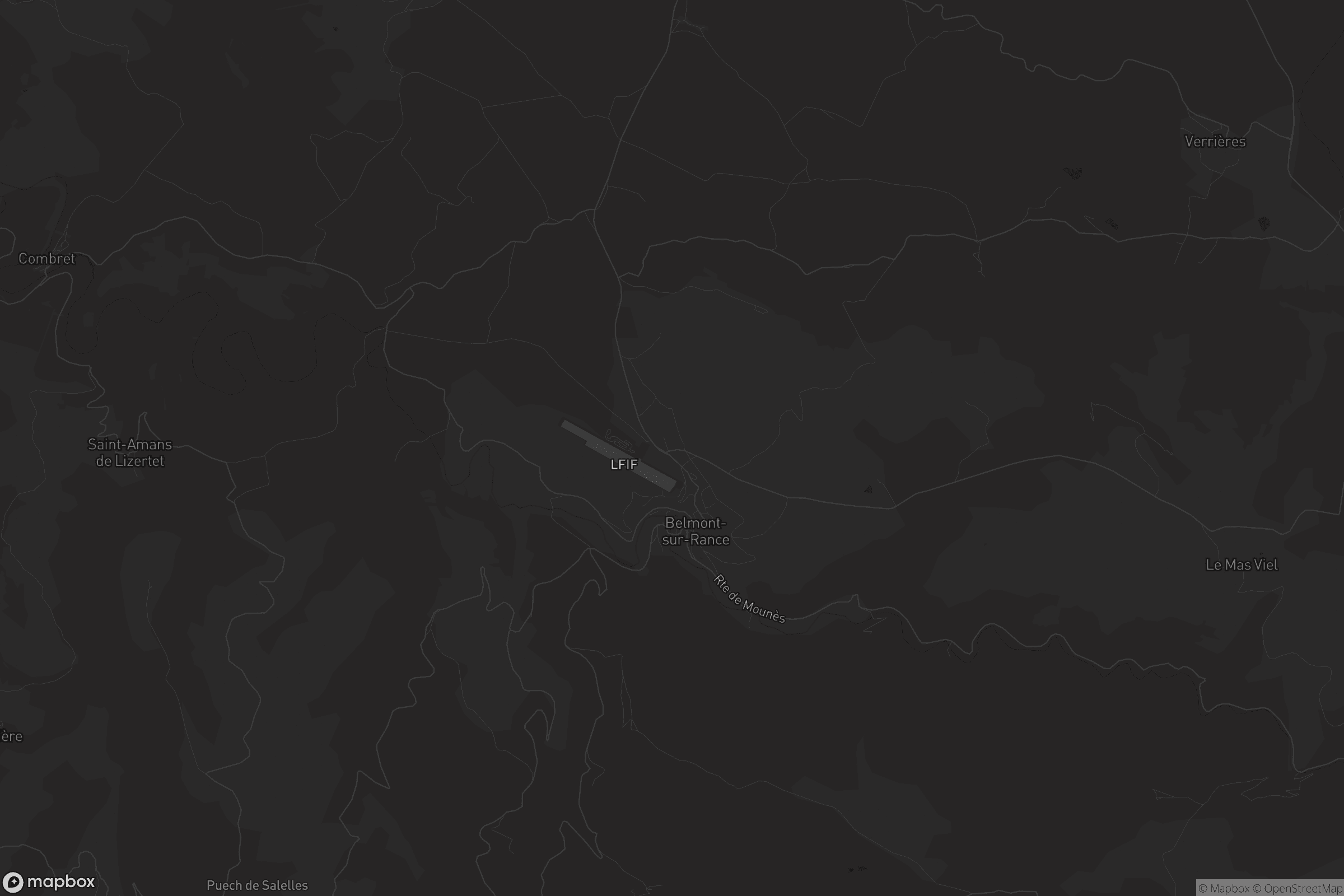 Carte de Belmont-sur-Rance