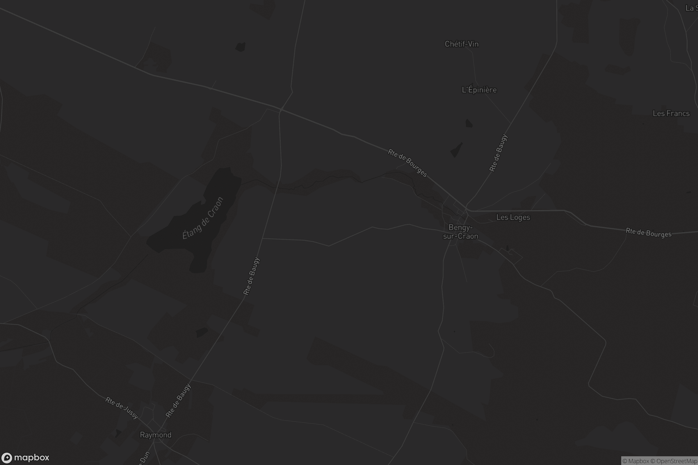 Carte de Bengy-sur-Craon