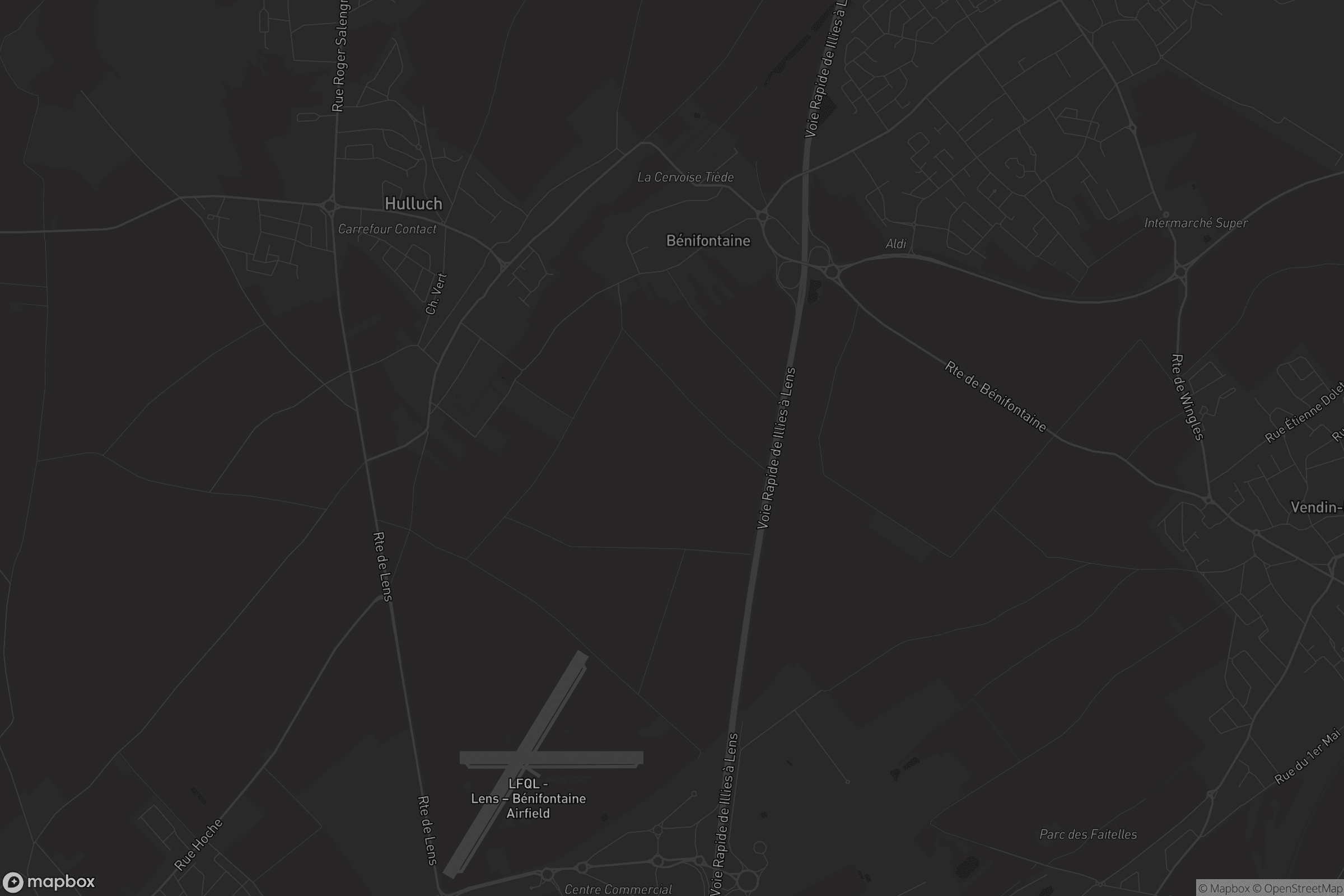 Carte de Bénifontaine