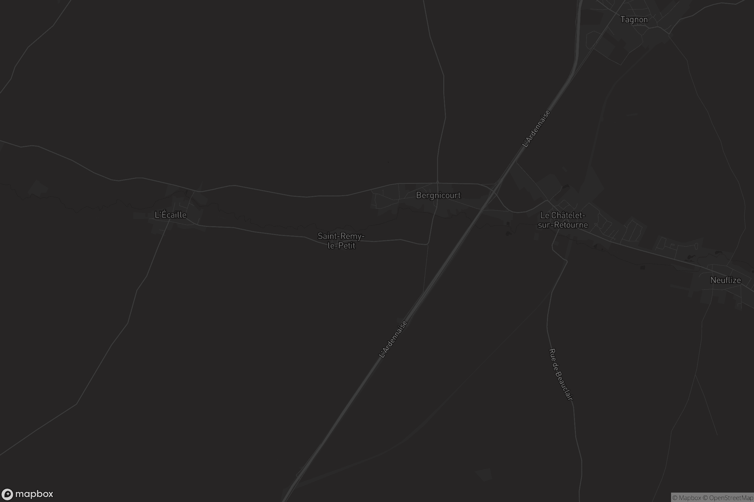 Carte de Bergnicourt