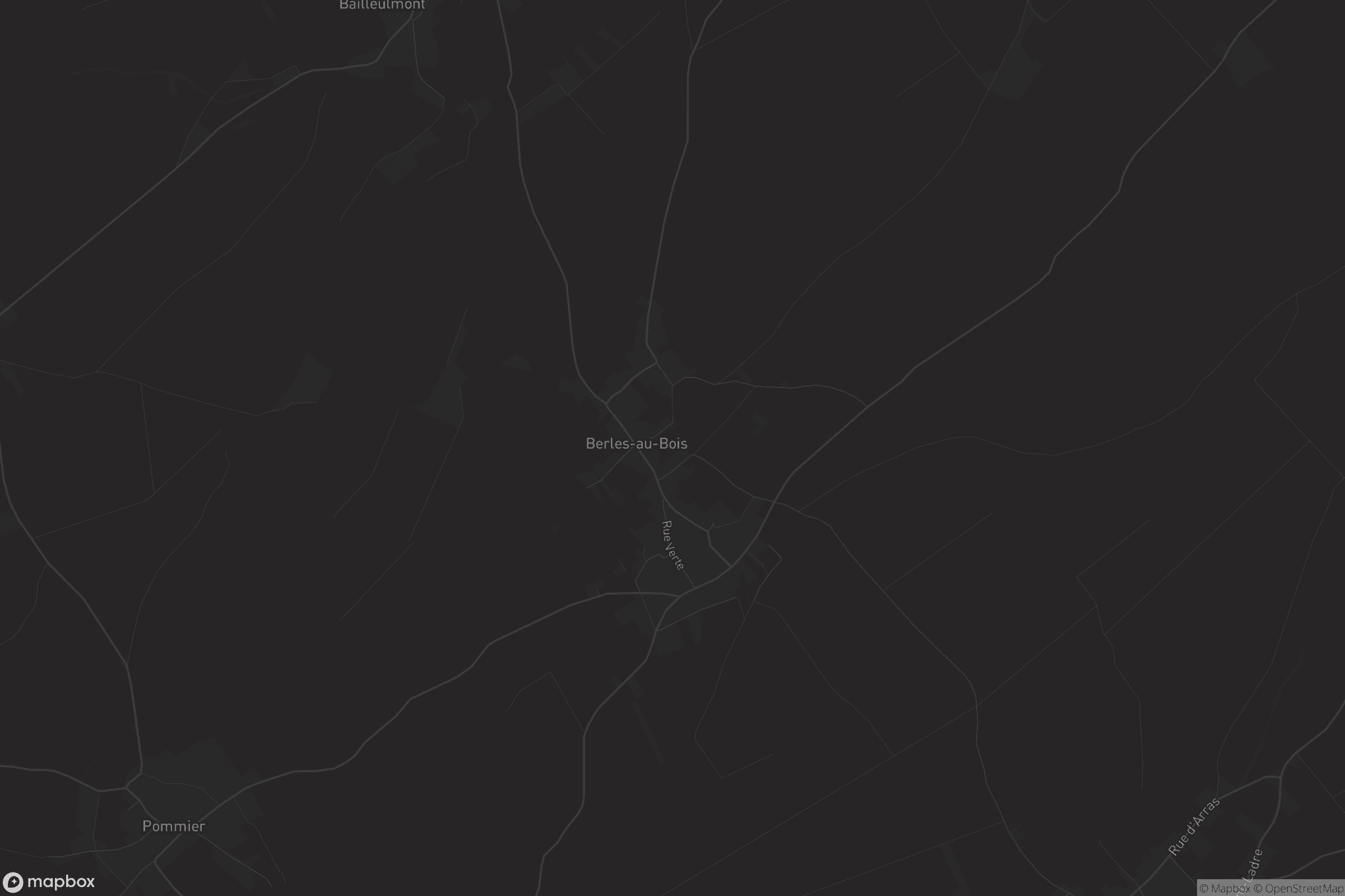 Carte de Berles-au-Bois