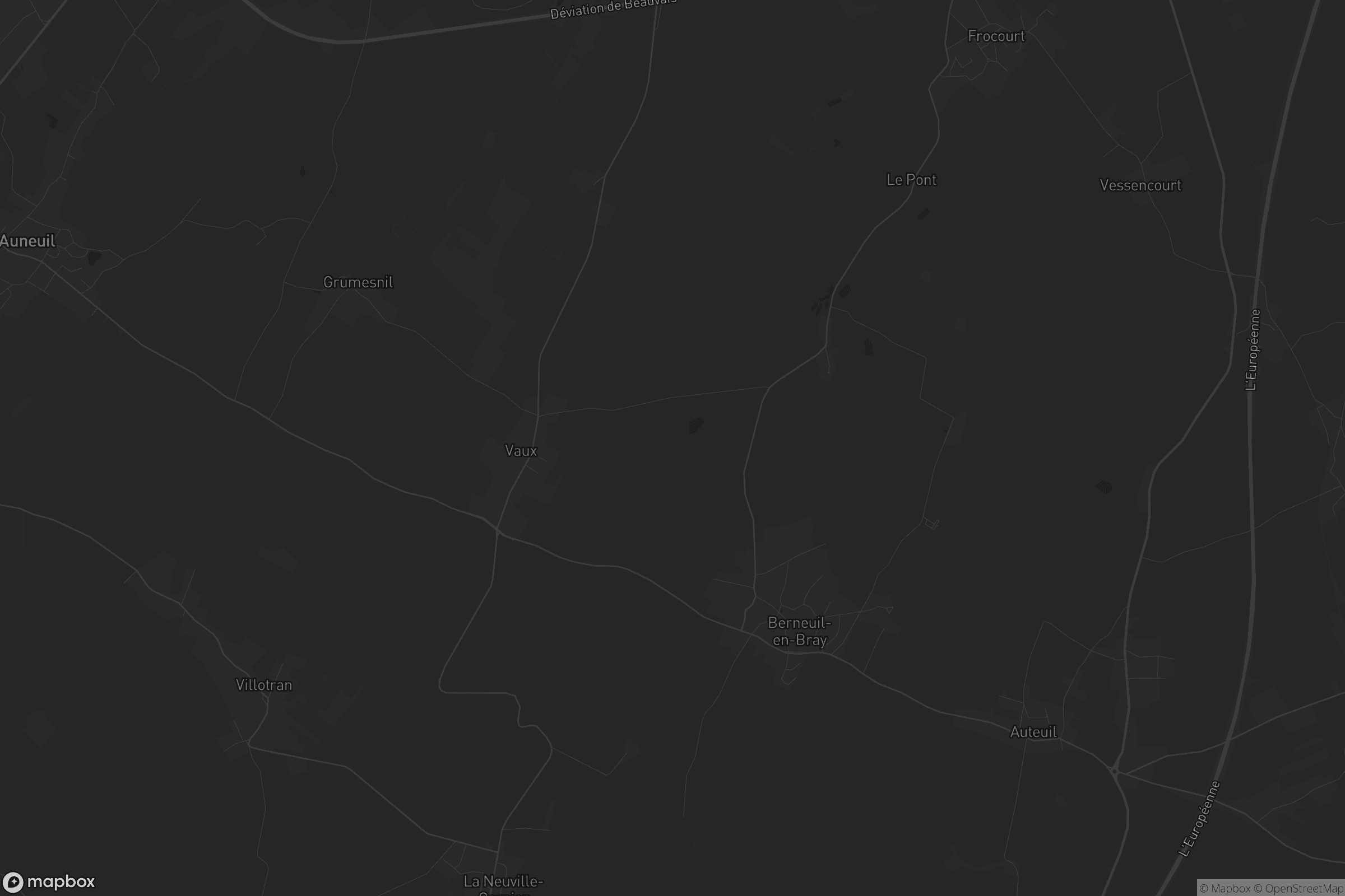 Carte de Berneuil-en-Bray