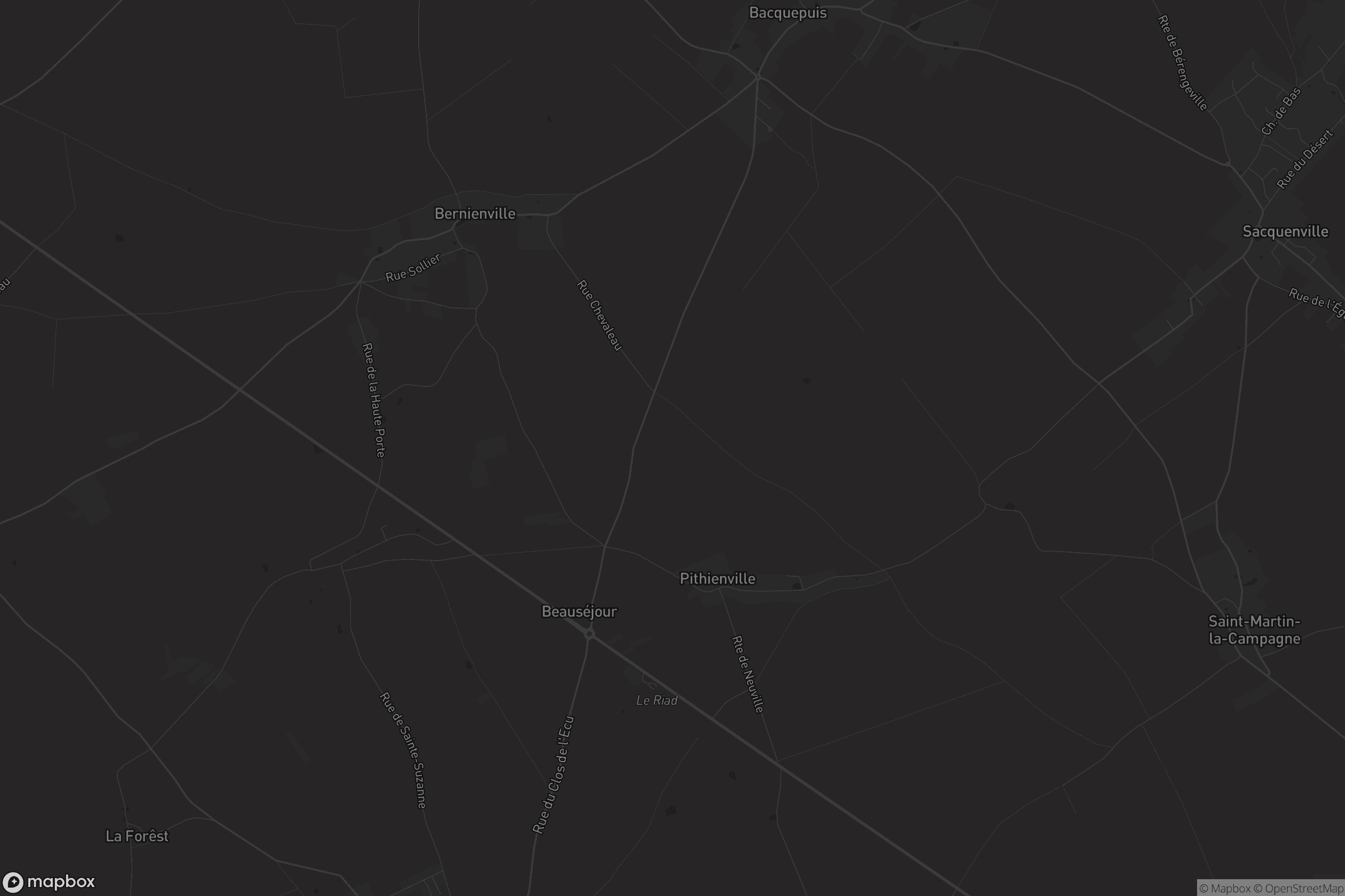 Carte de Bernienville