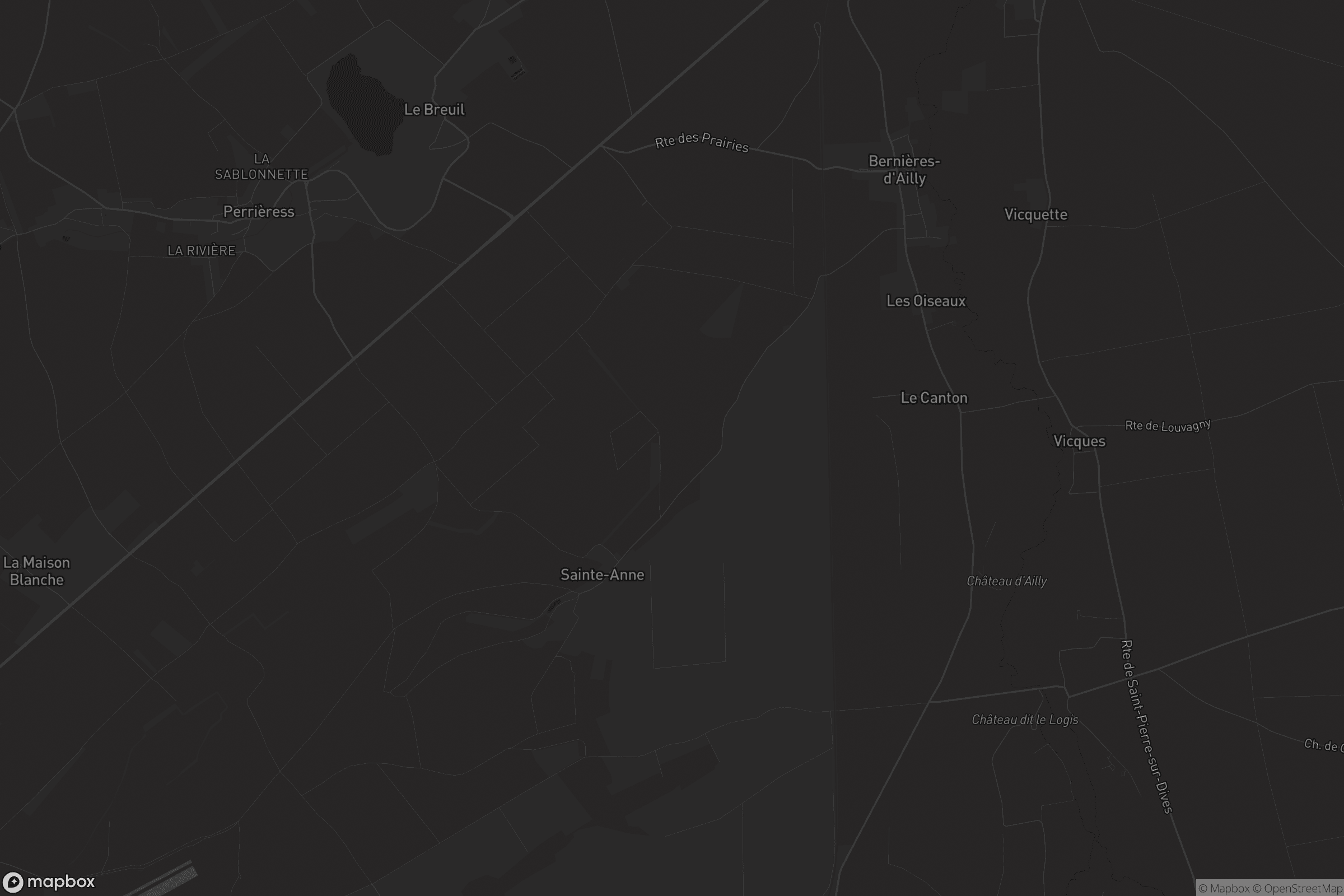 Carte de Bernières-d'Ailly