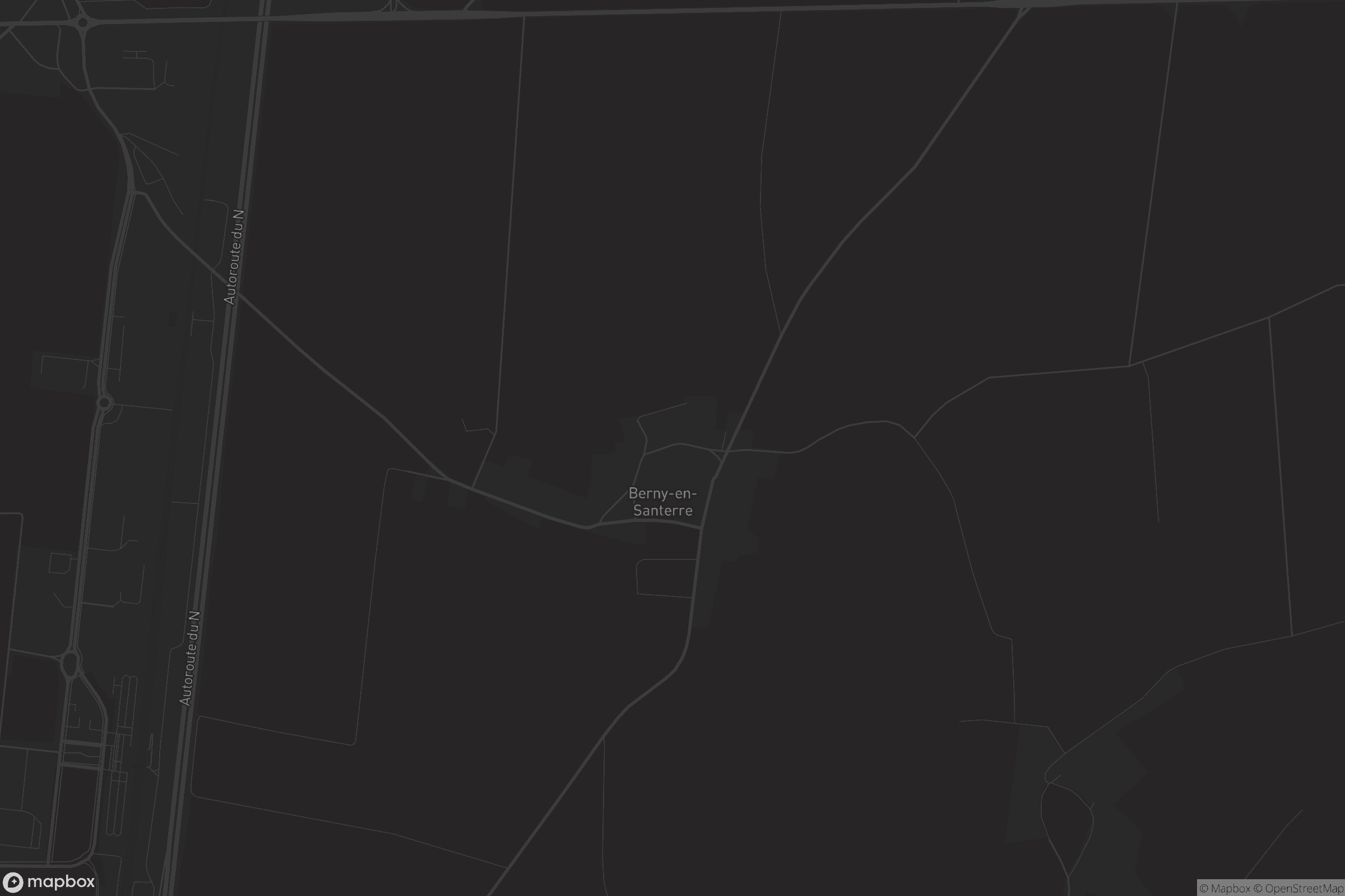 Carte de Berny-en-Santerre