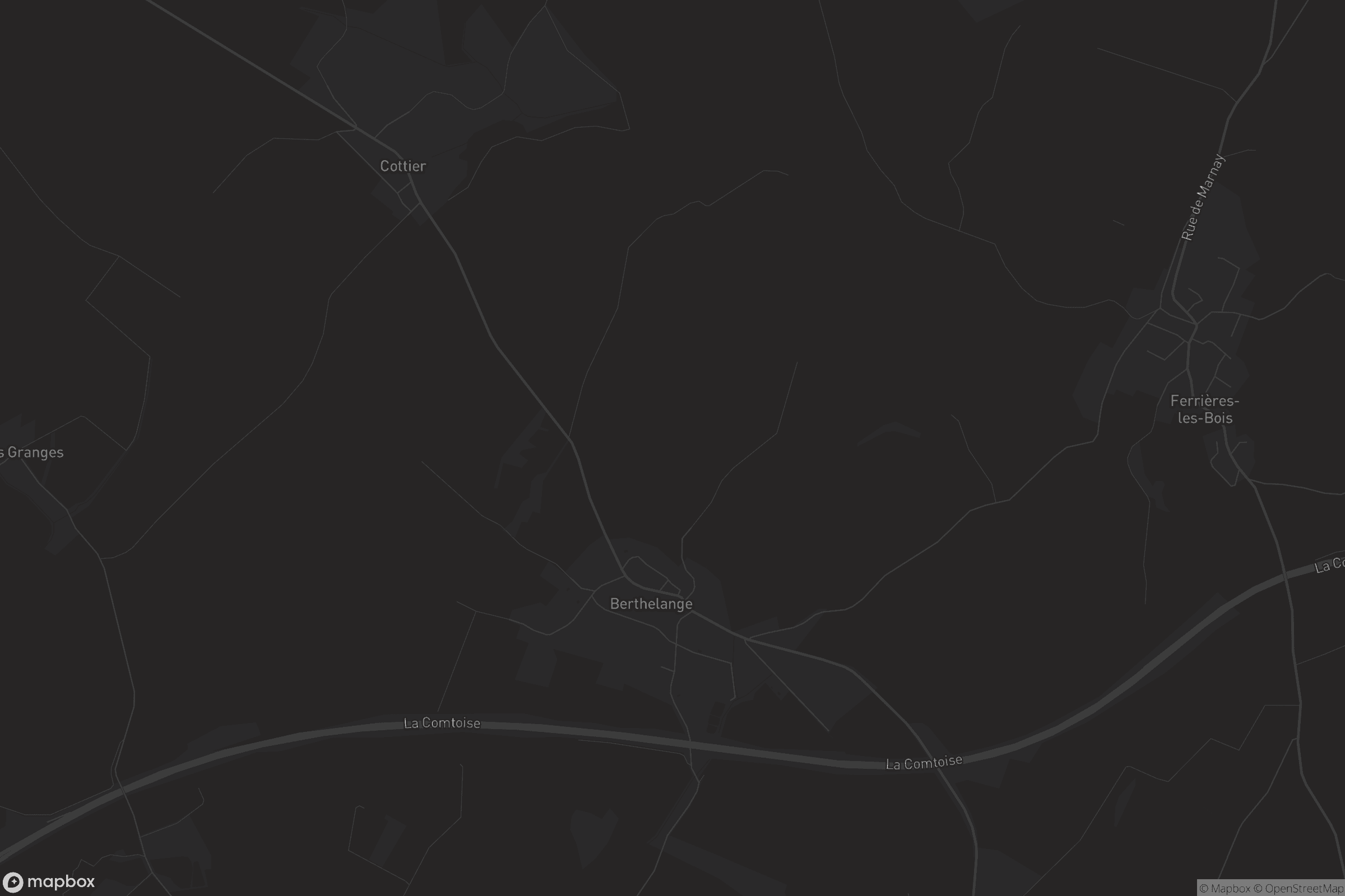 Carte de Berthelange