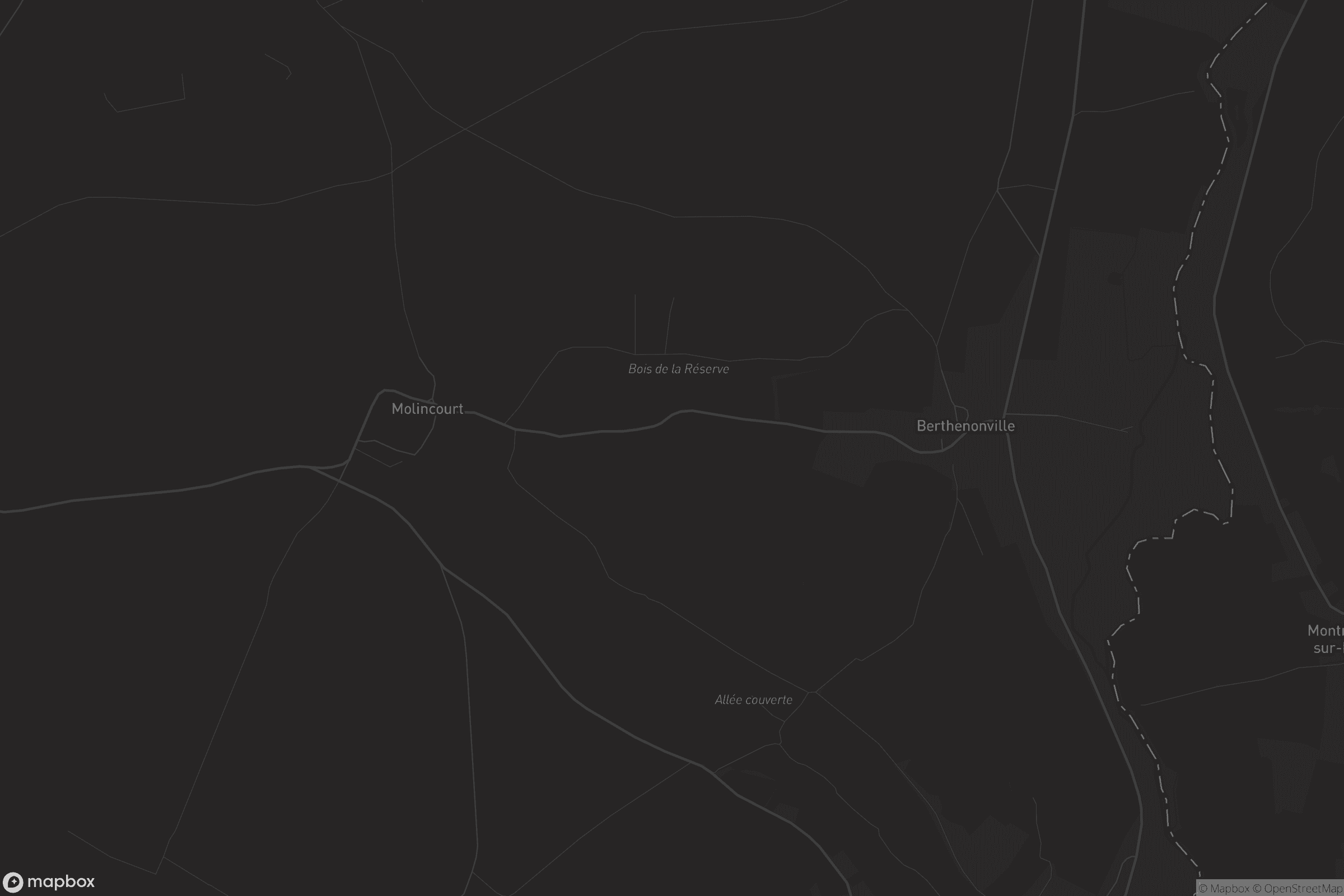 Carte de Berthenonville