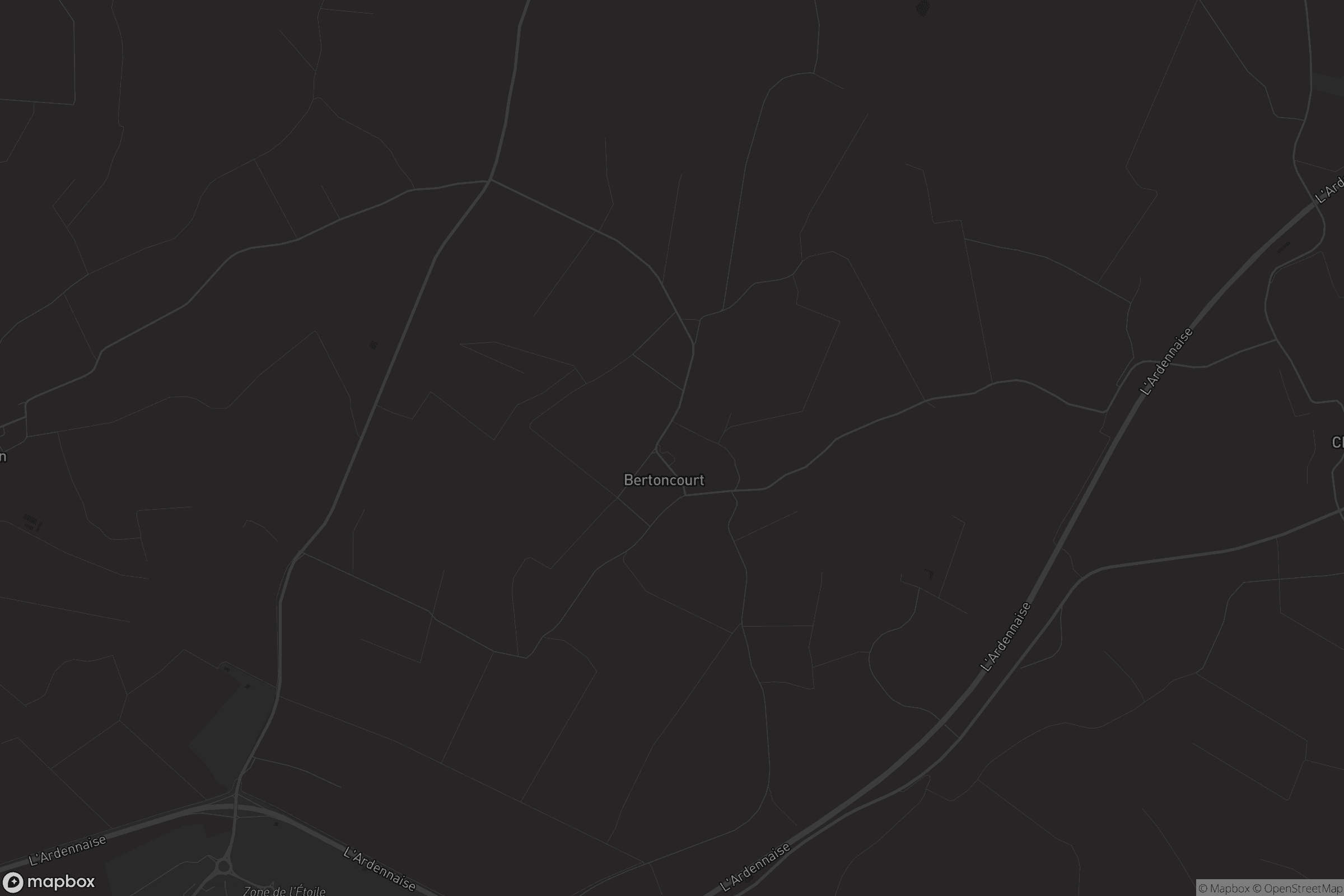 Carte de Bertoncourt