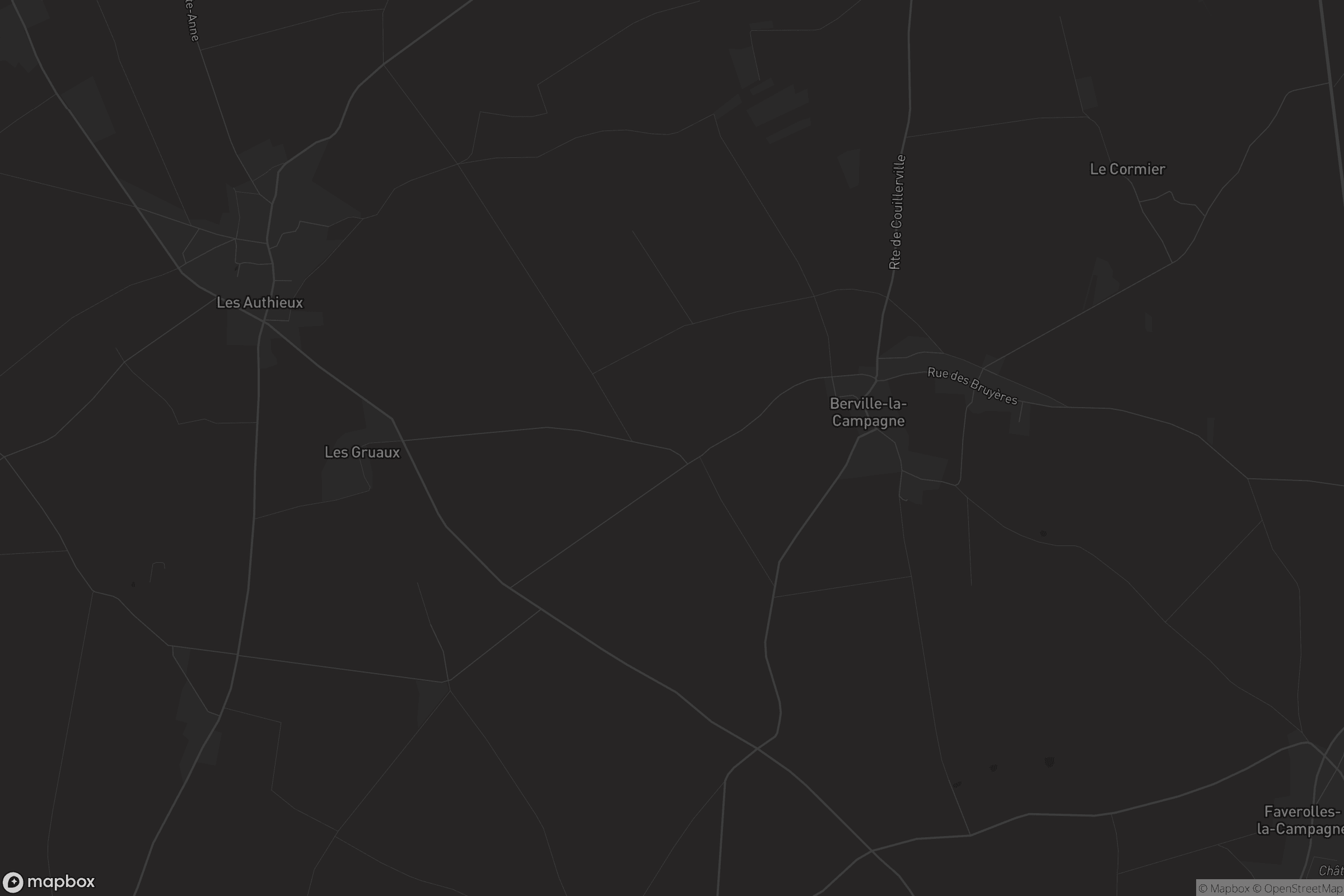 Carte de Berville-la-Campagne