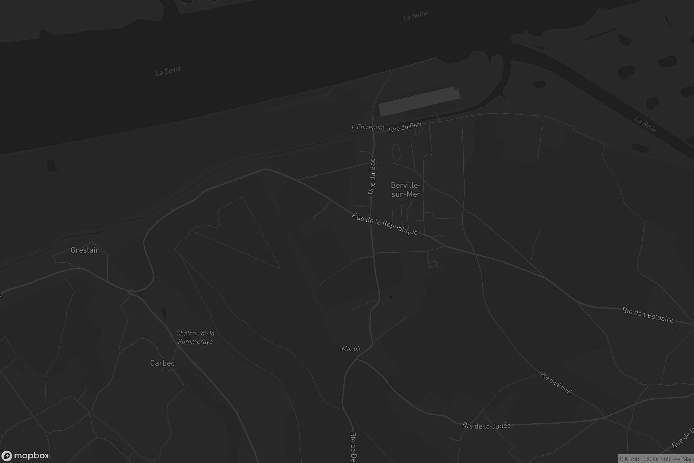 Carte de Berville-sur-Mer