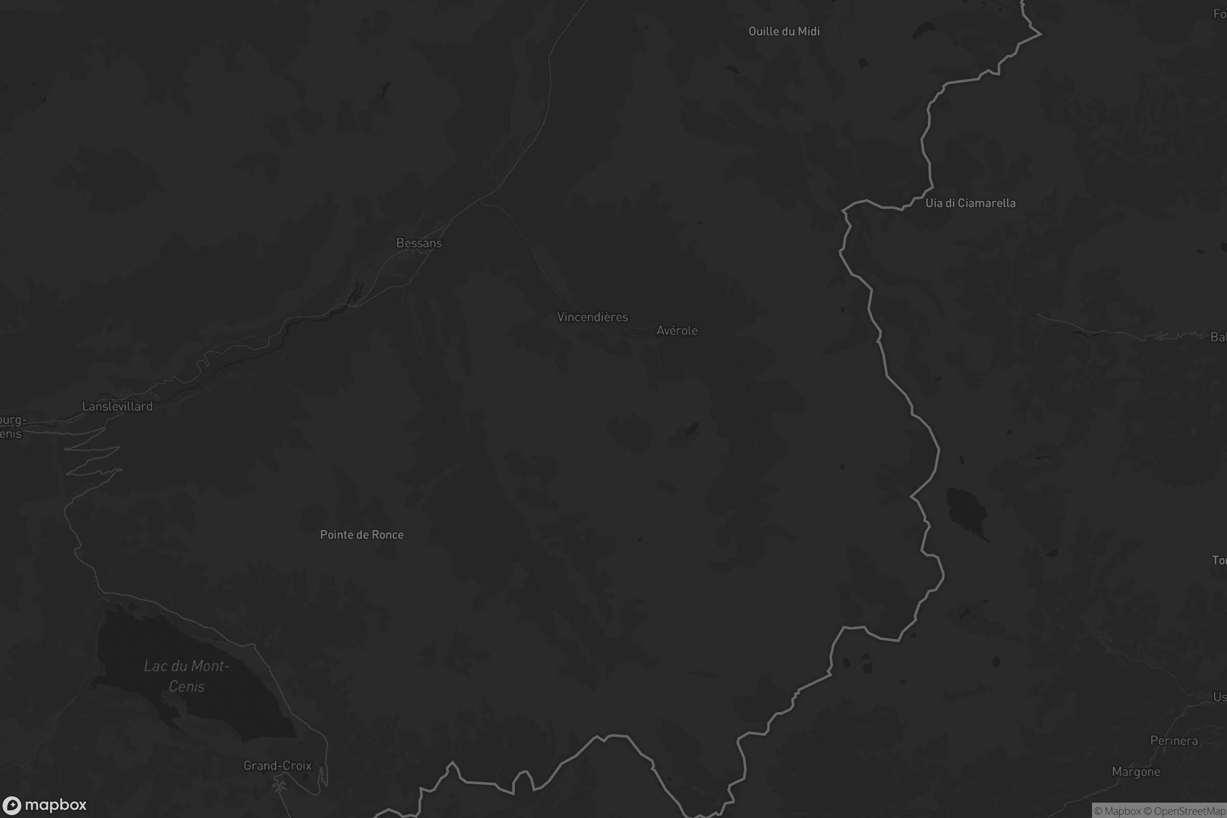 Carte de Bessans