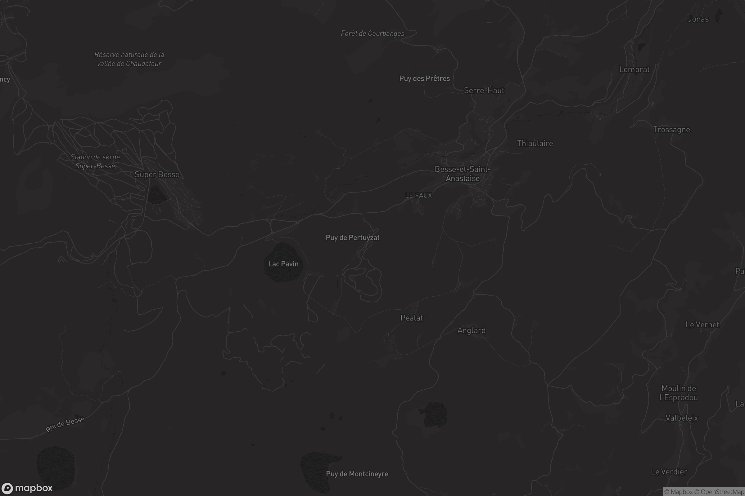 Carte de Besse-et-Saint-Anastaise