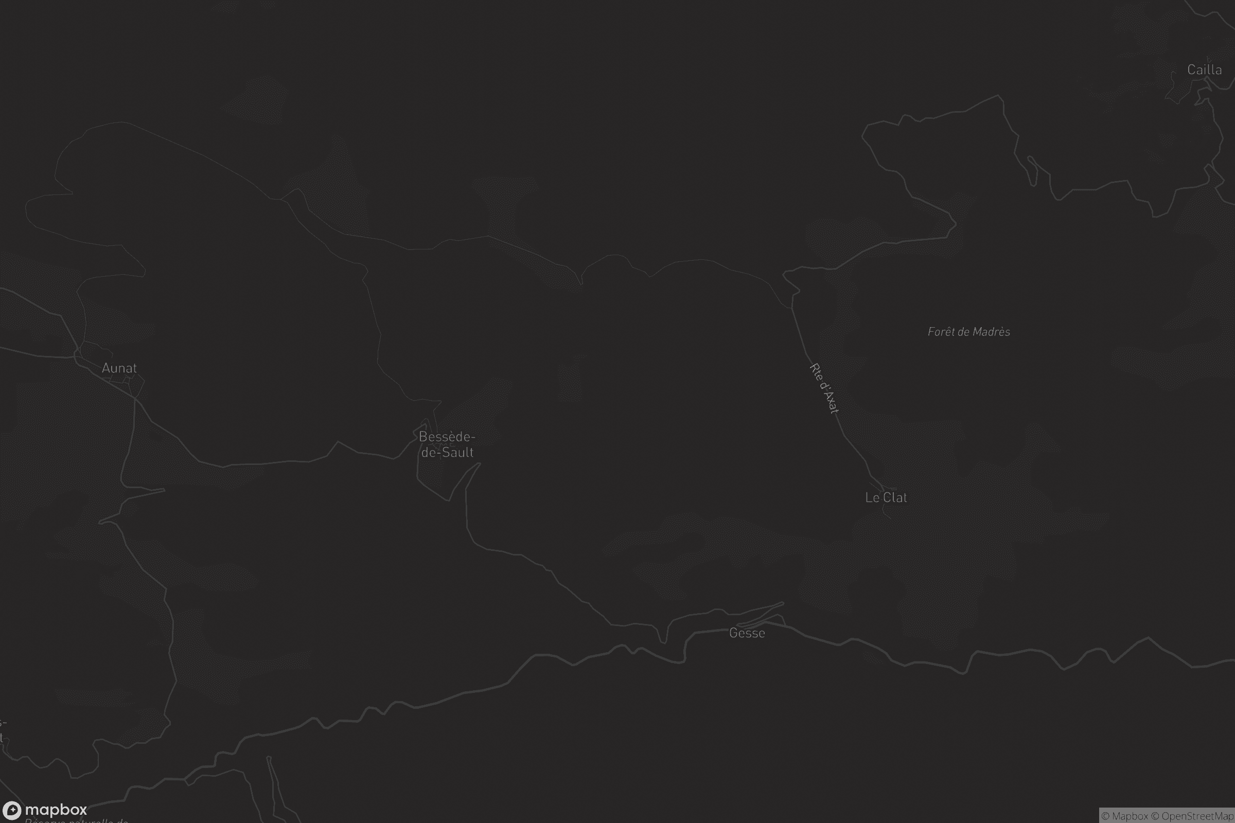 Carte de Bessède-de-Sault