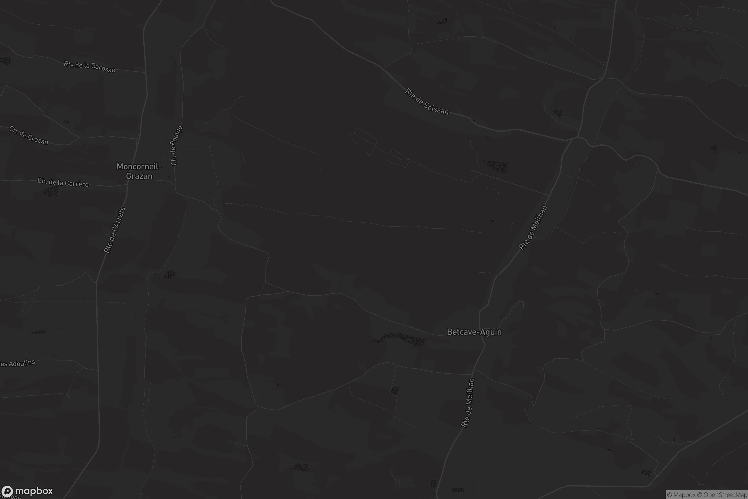 Carte de Betcave-Aguin