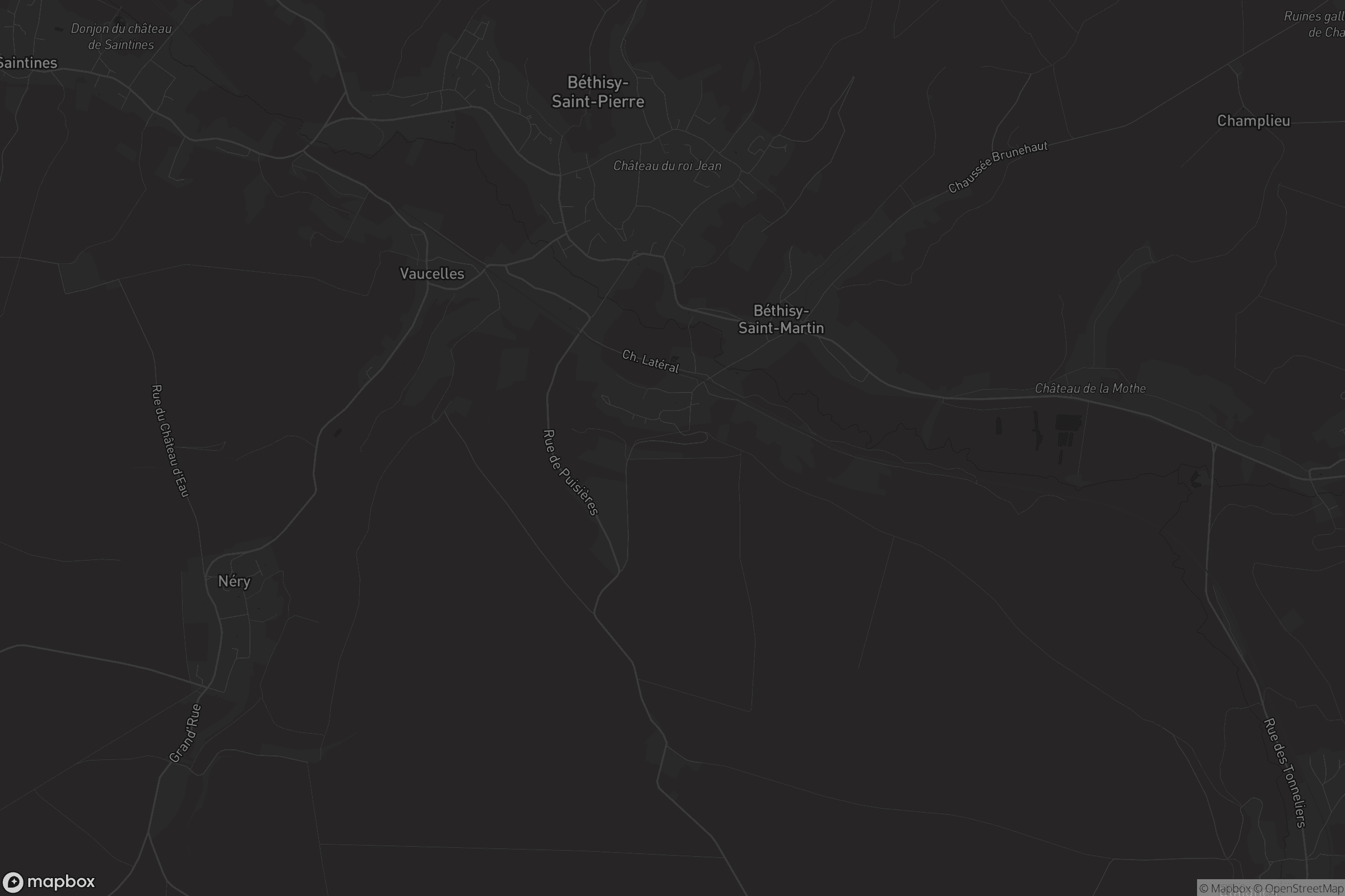 Carte de Béthisy-Saint-Martin