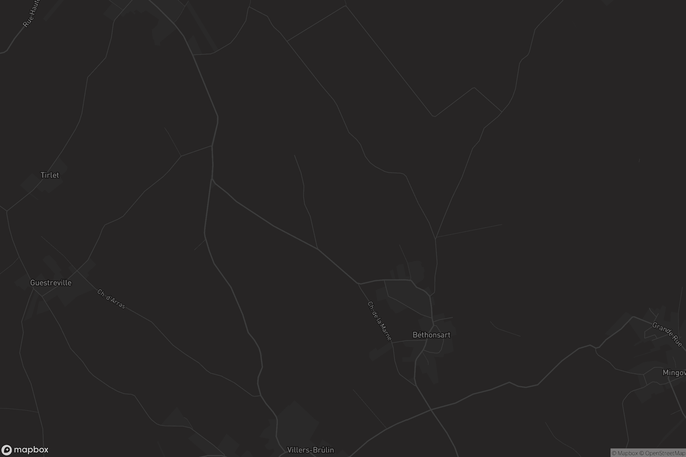 Carte de Béthonsart