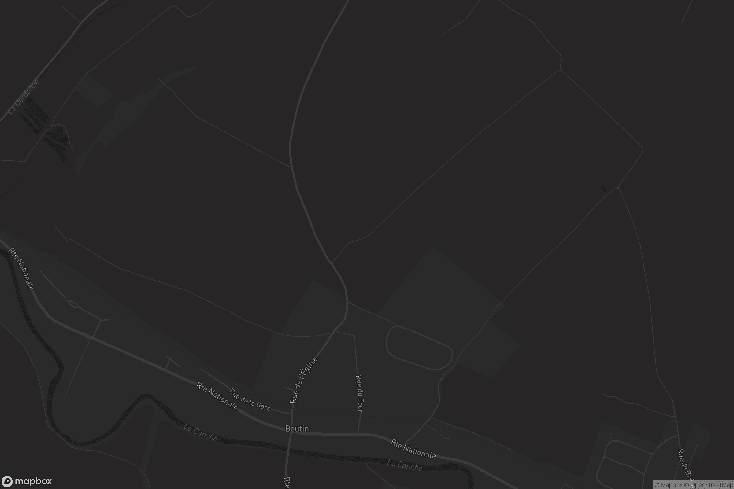 Carte de Beutin