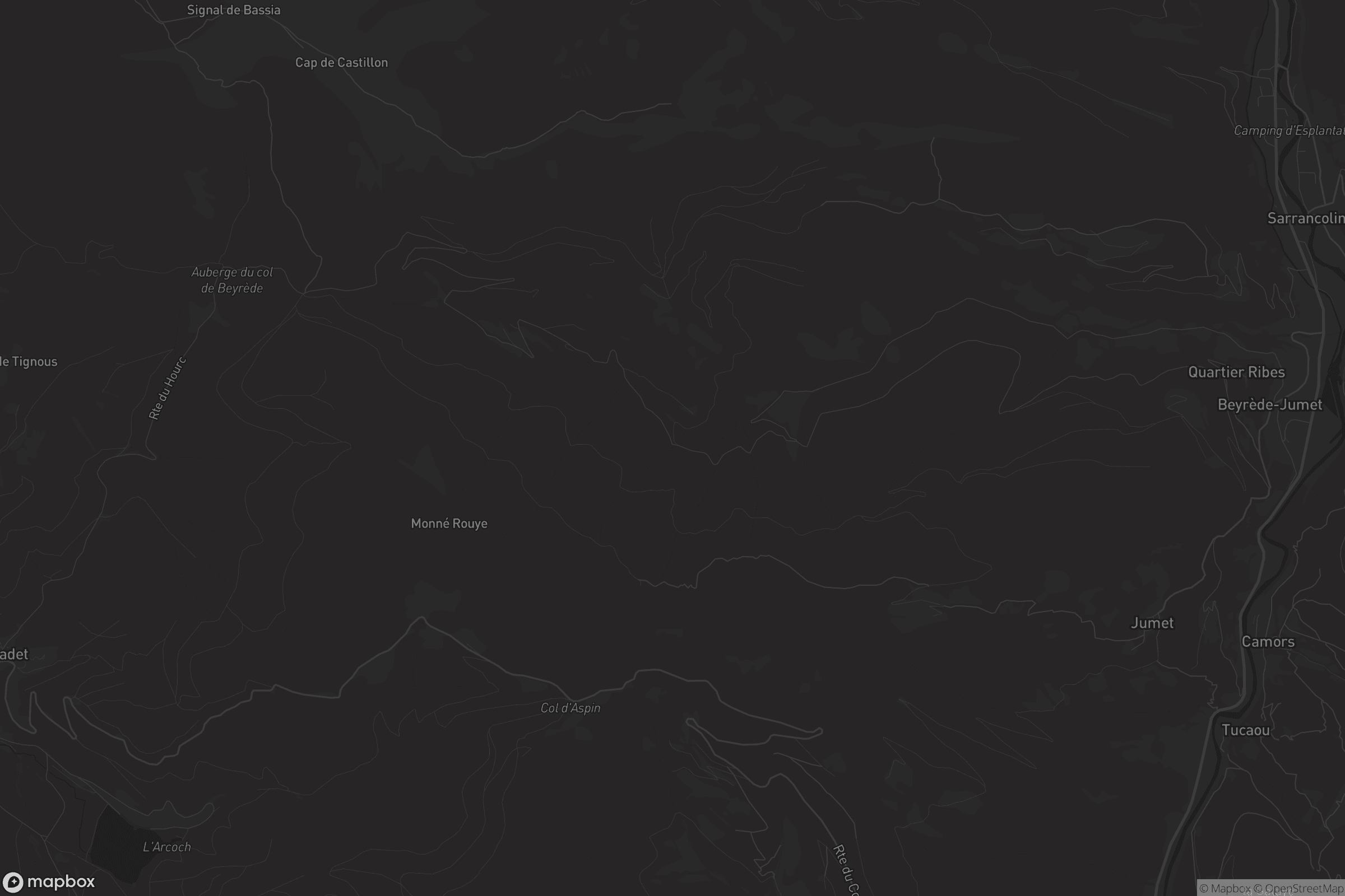 Carte de Beyrède-Jumet