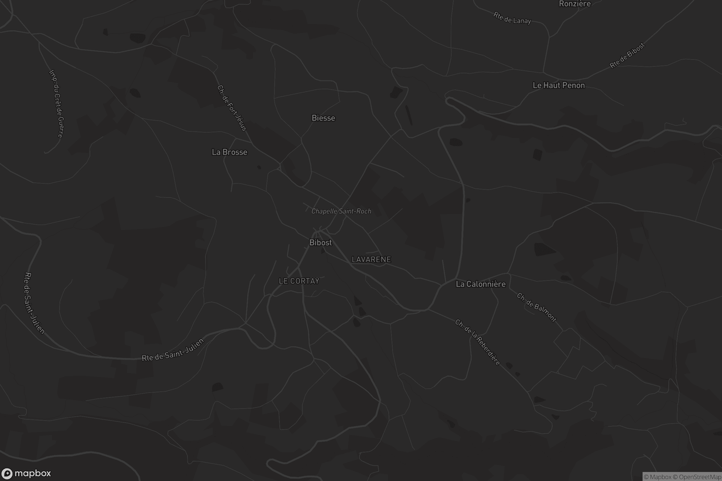 Carte de Bibost