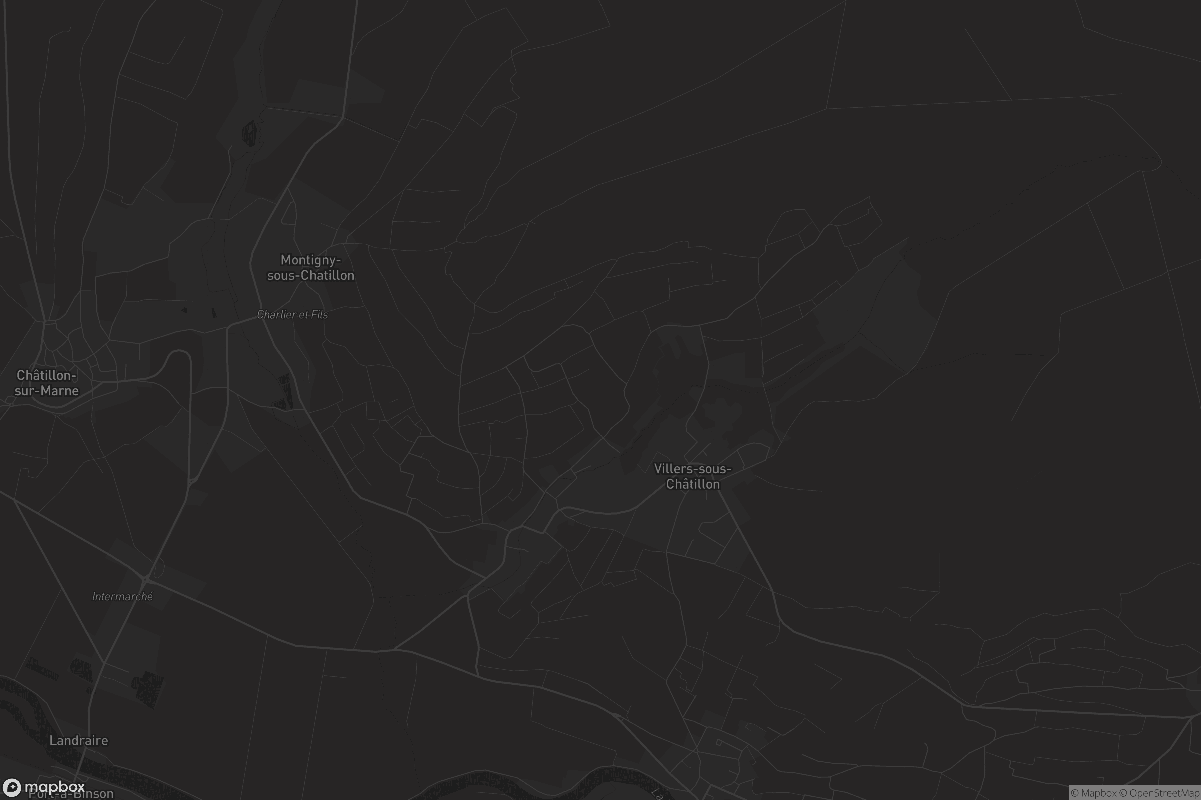 Carte de Binson-et-Orquigny