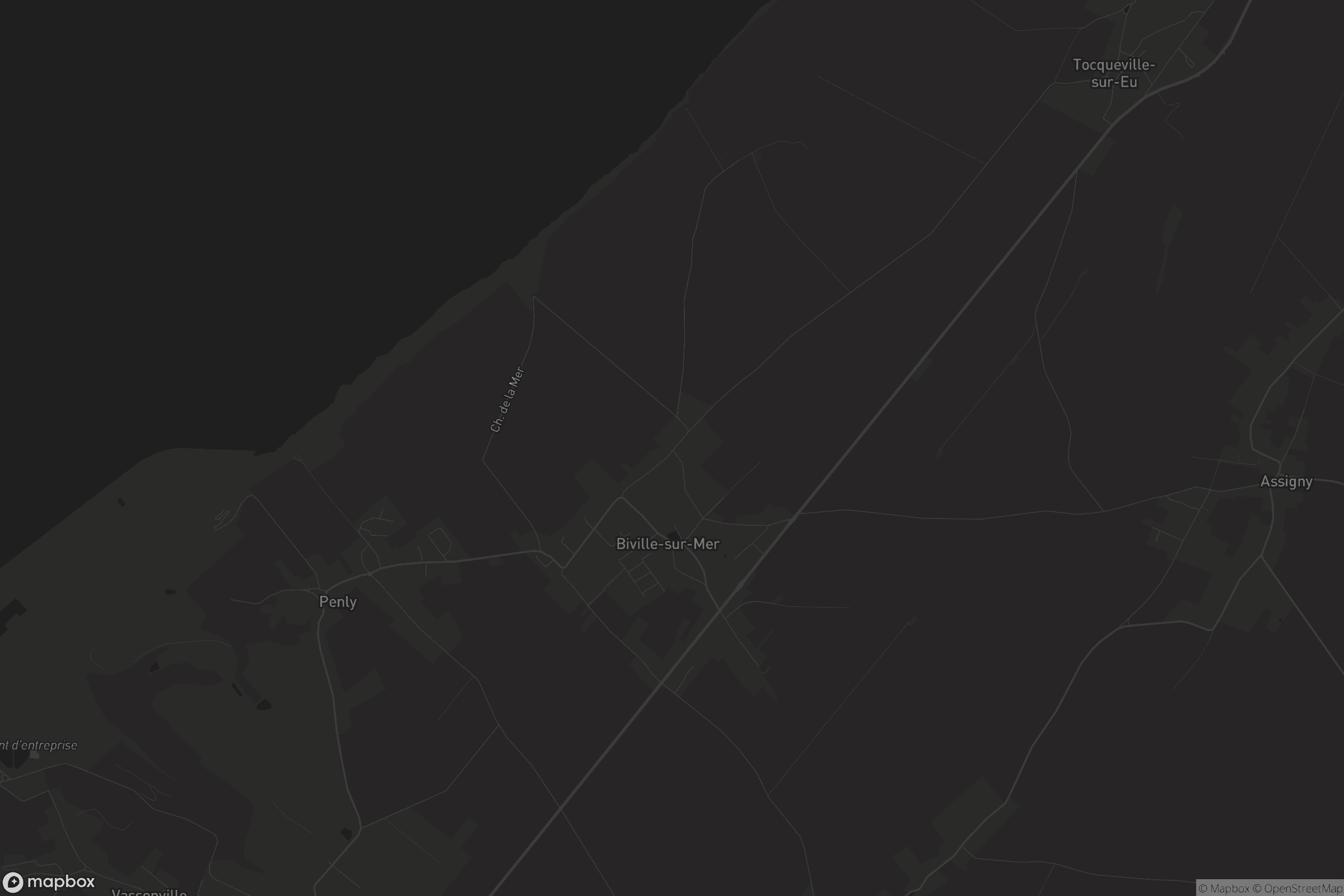 Carte de Biville-sur-Mer