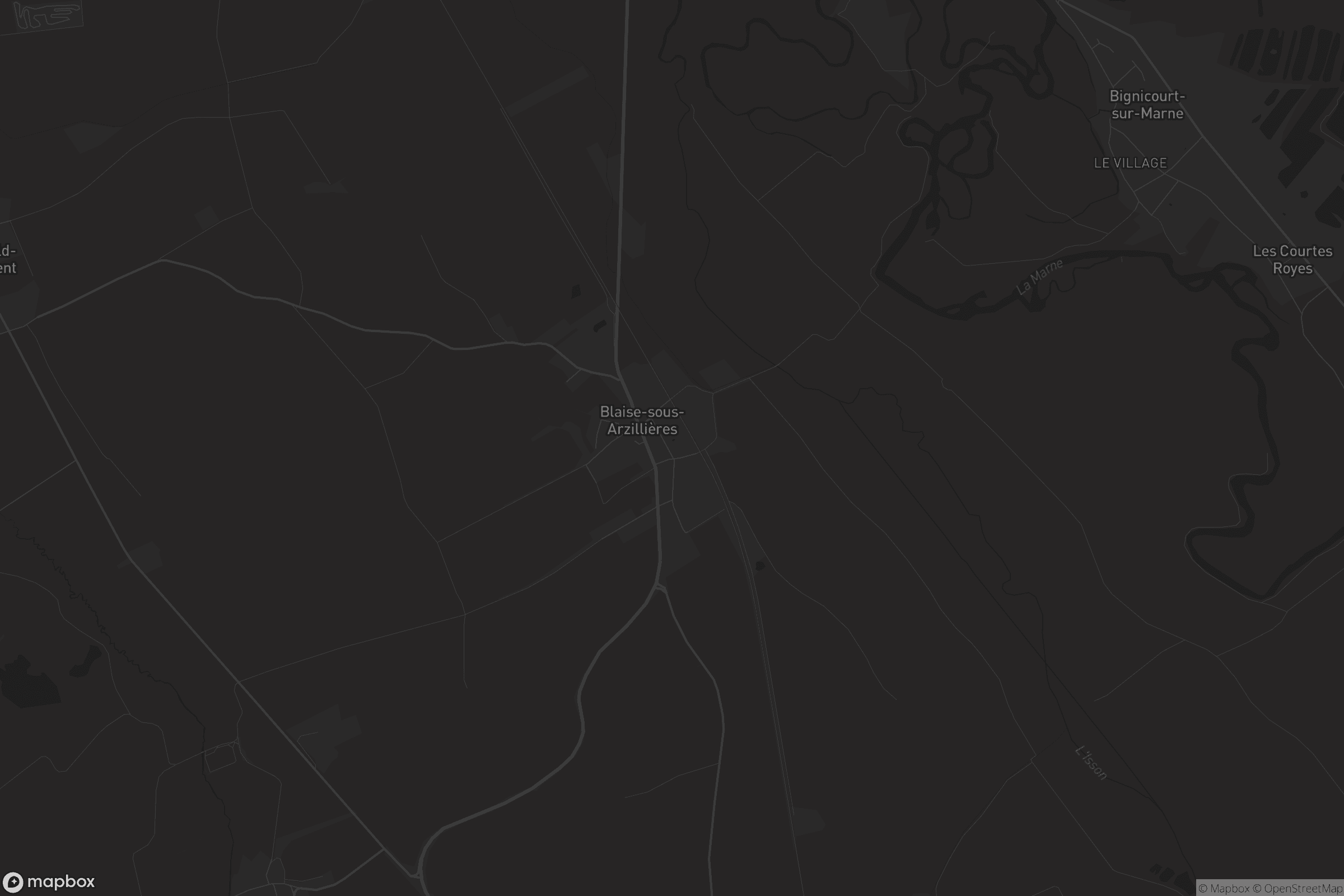 Carte de Blaise-sous-Arzillières