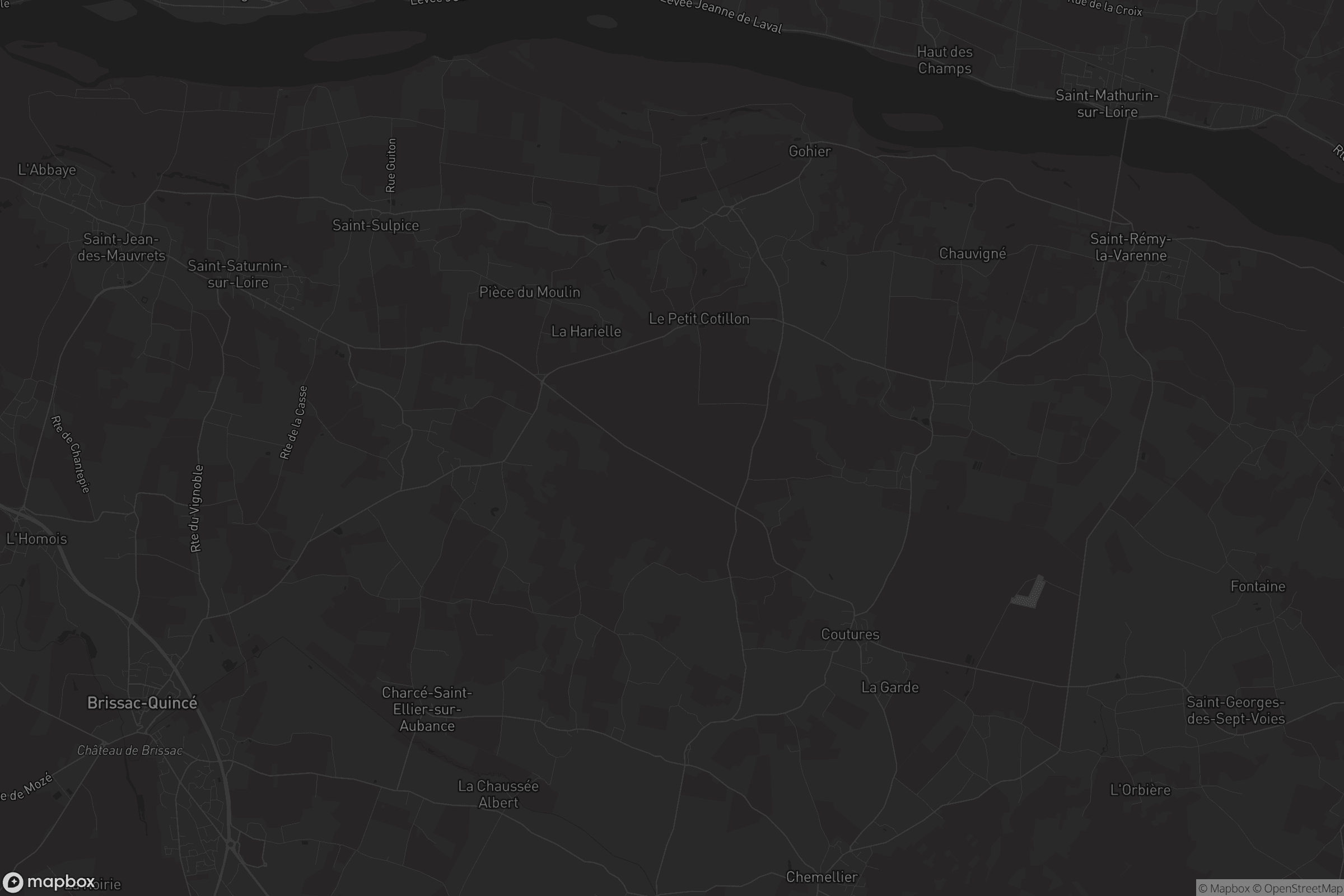 Carte de Blaison-Gohier