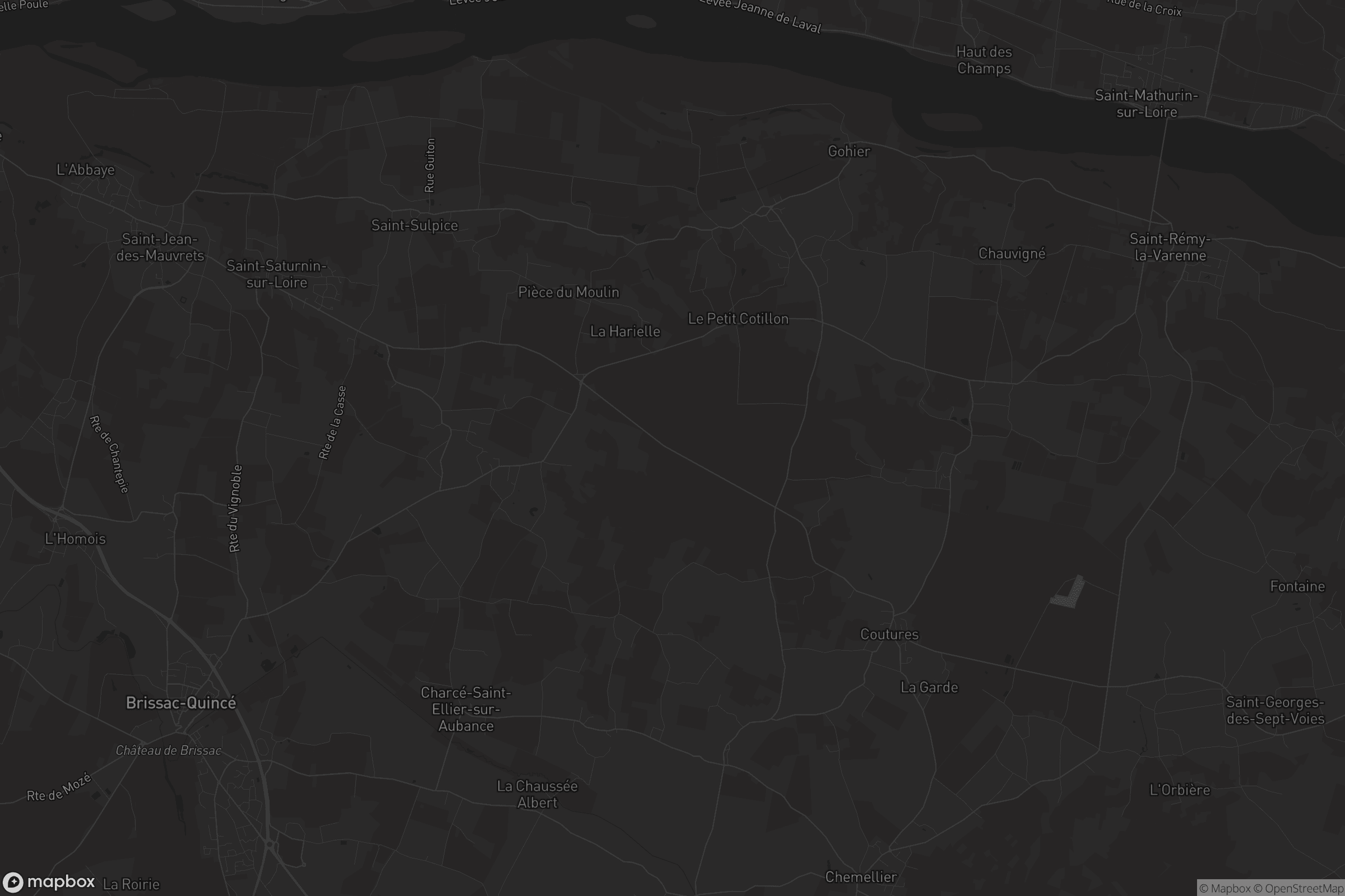 Carte de Blaison-Saint-Sulpice