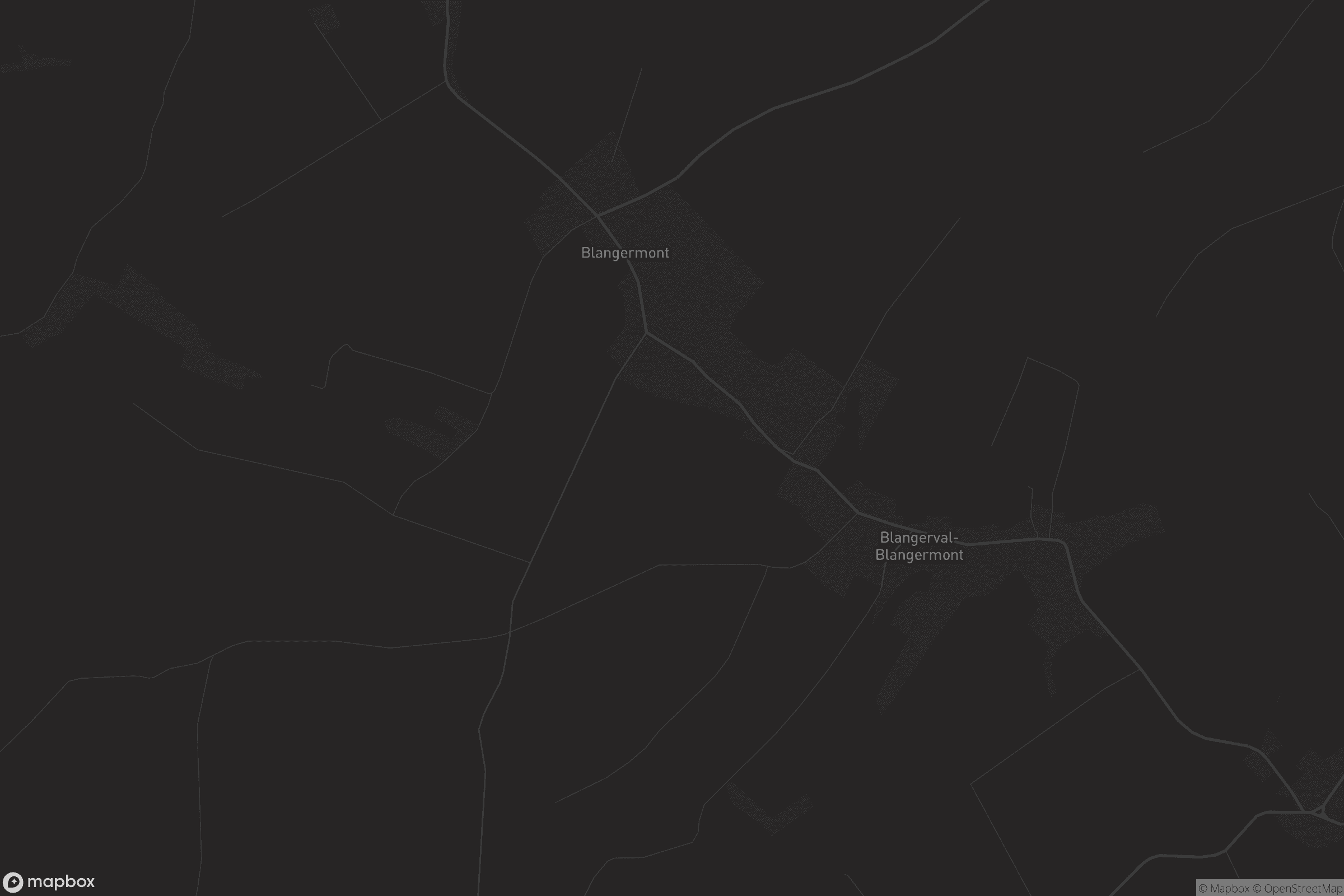 Carte de Blangerval-Blangermont