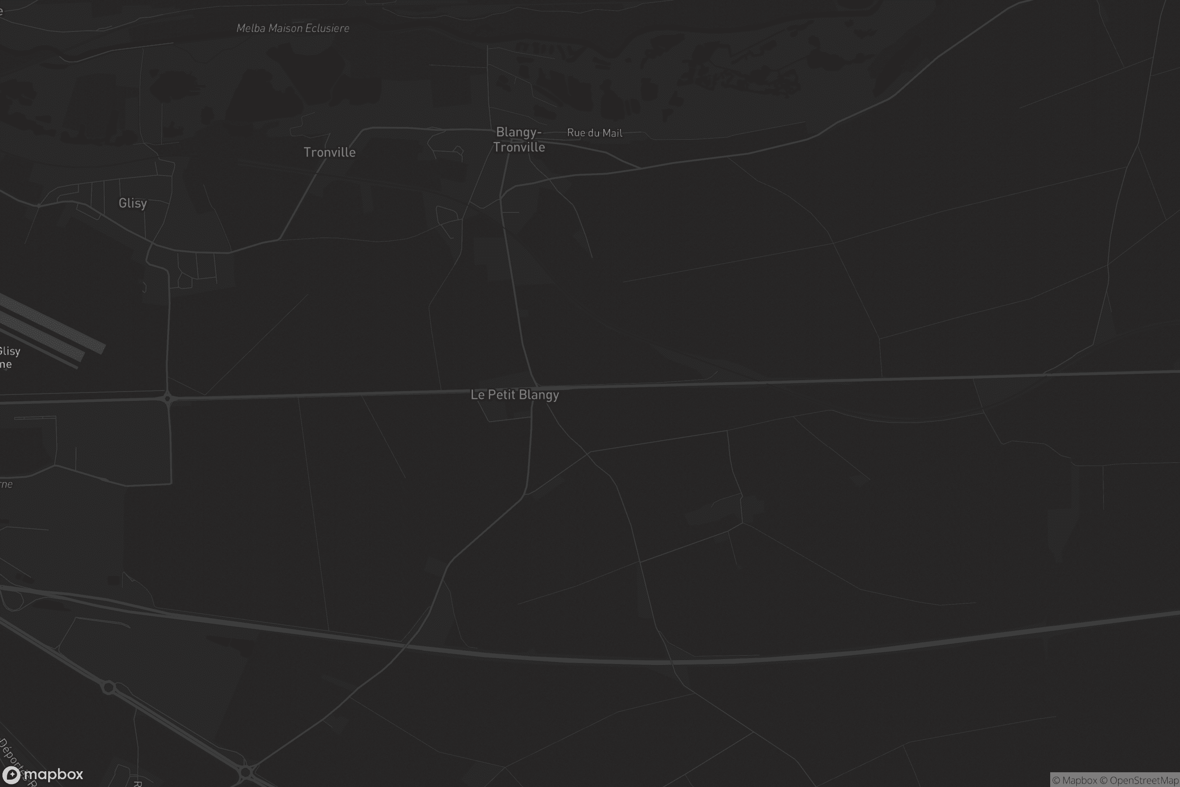 Carte de Blangy-Tronville