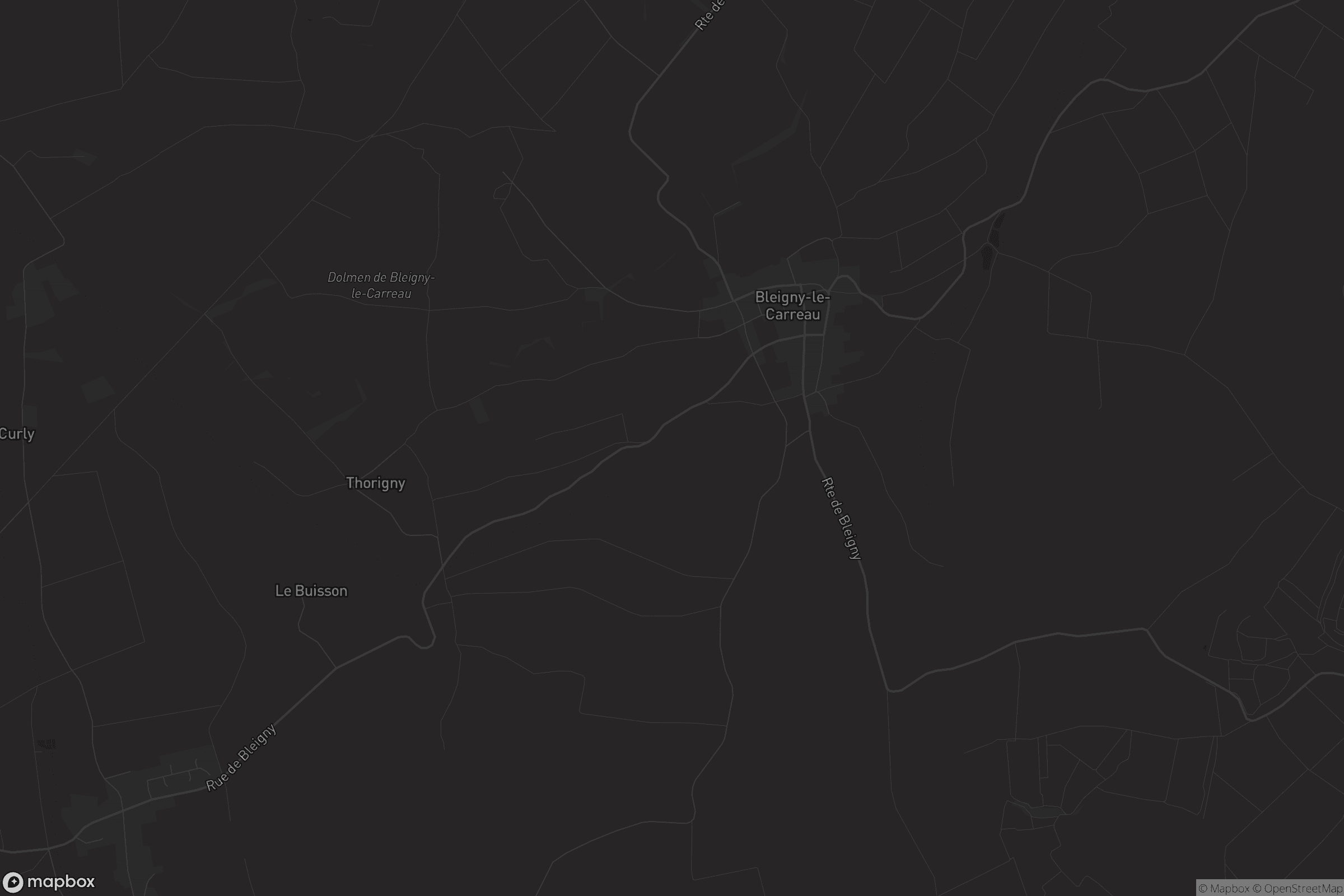 Carte de Bleigny-le-Carreau