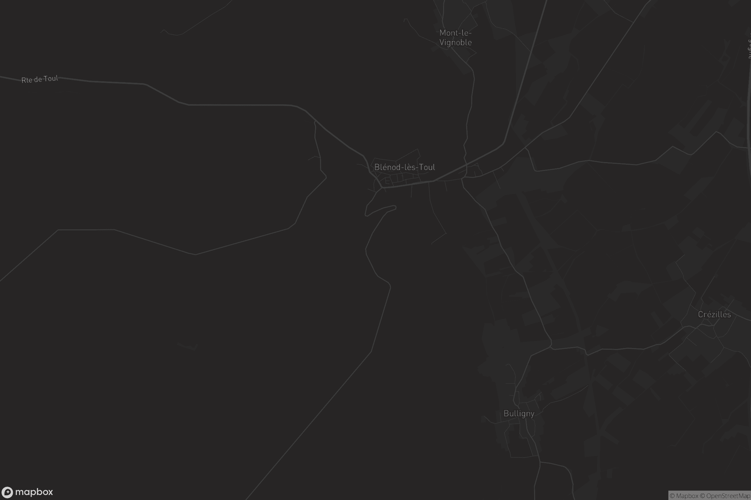 Carte de Blénod-lès-Toul