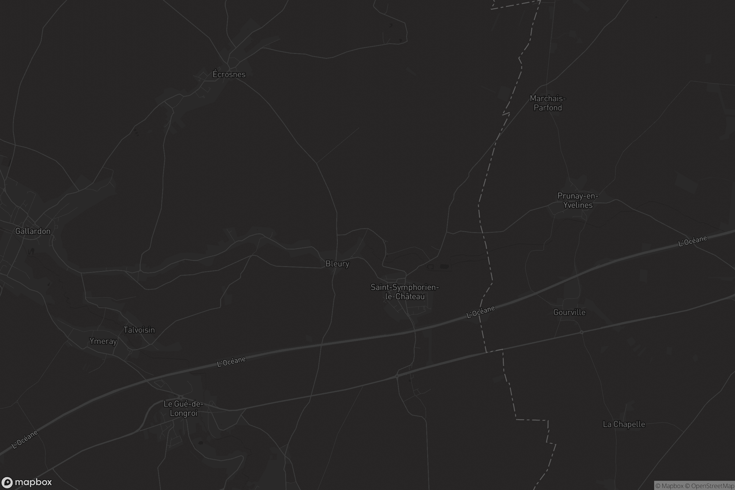 Carte de Bleury-Saint-Symphorien