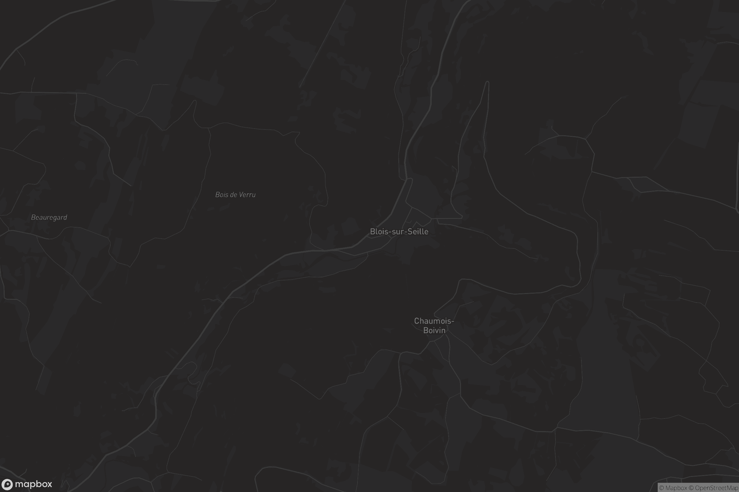 Carte de Blois-sur-Seille