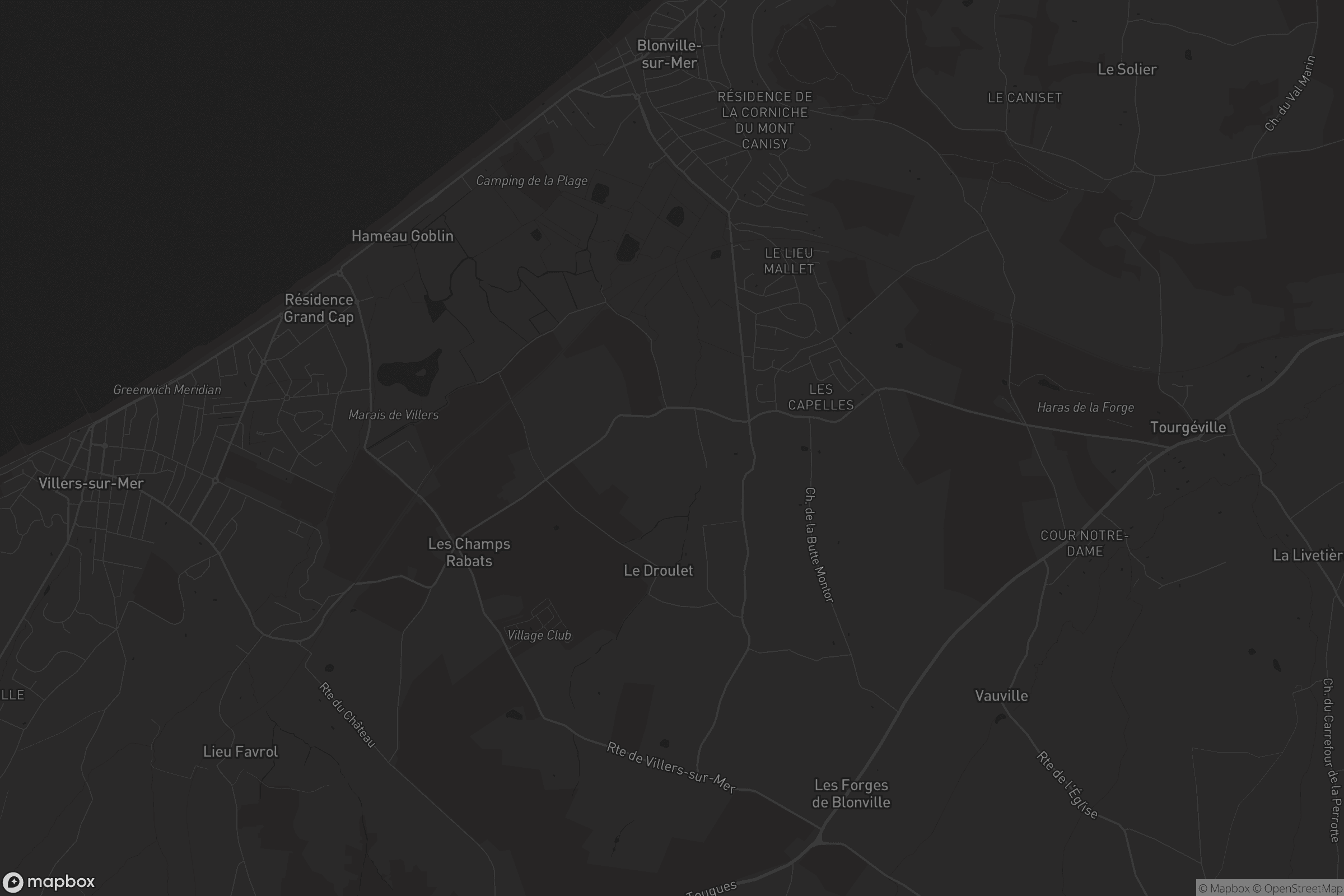 Carte de Blonville-sur-Mer