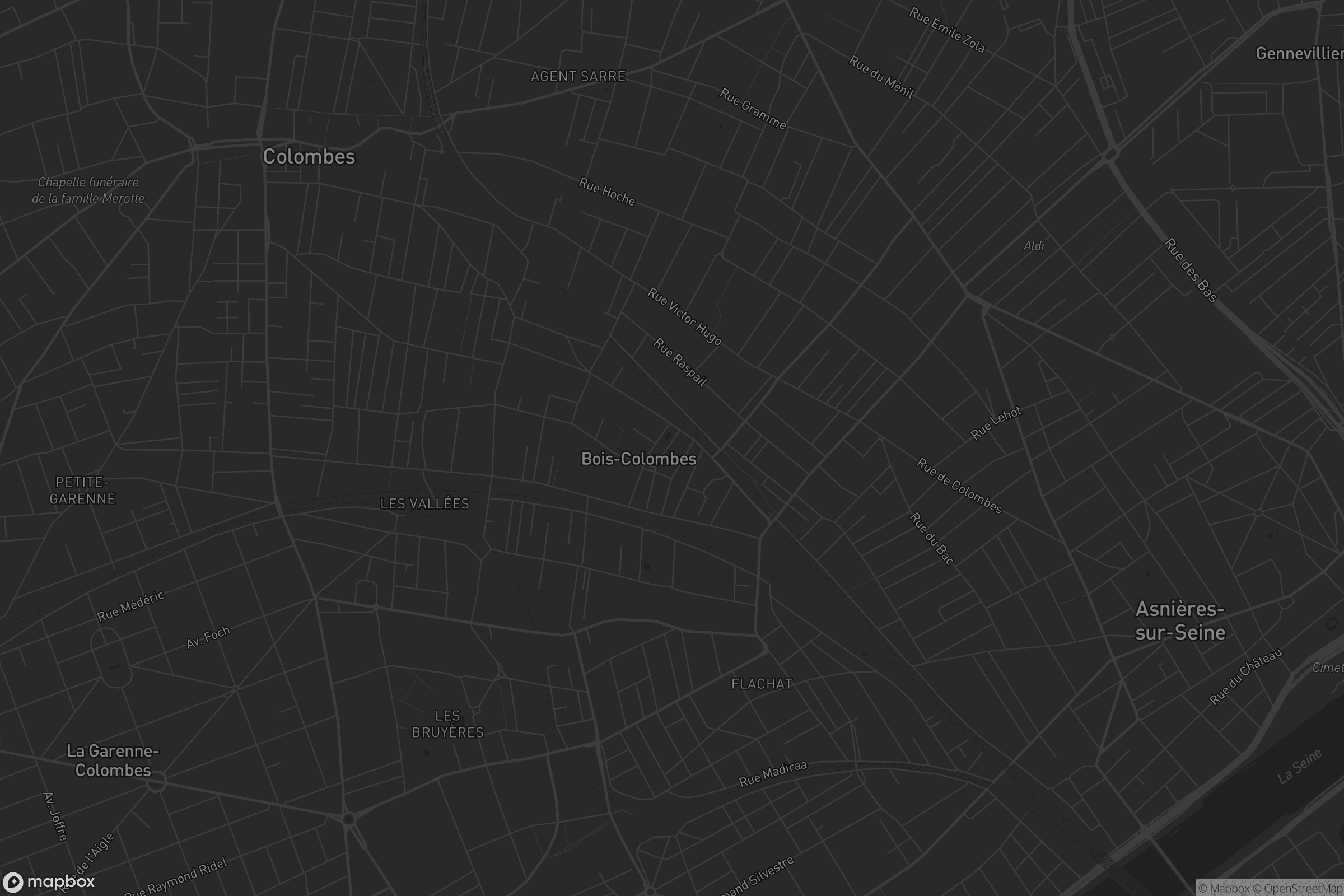 Carte de Bois-Colombes